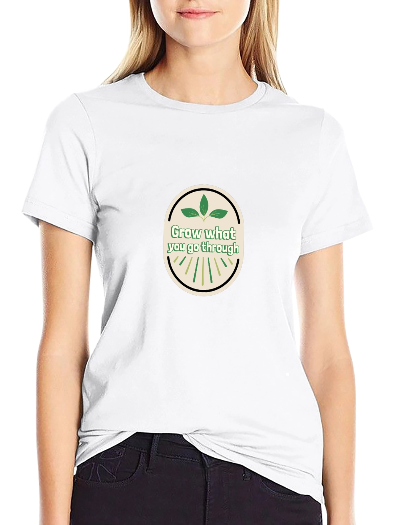 Grow What You Go Through Graphic Tee