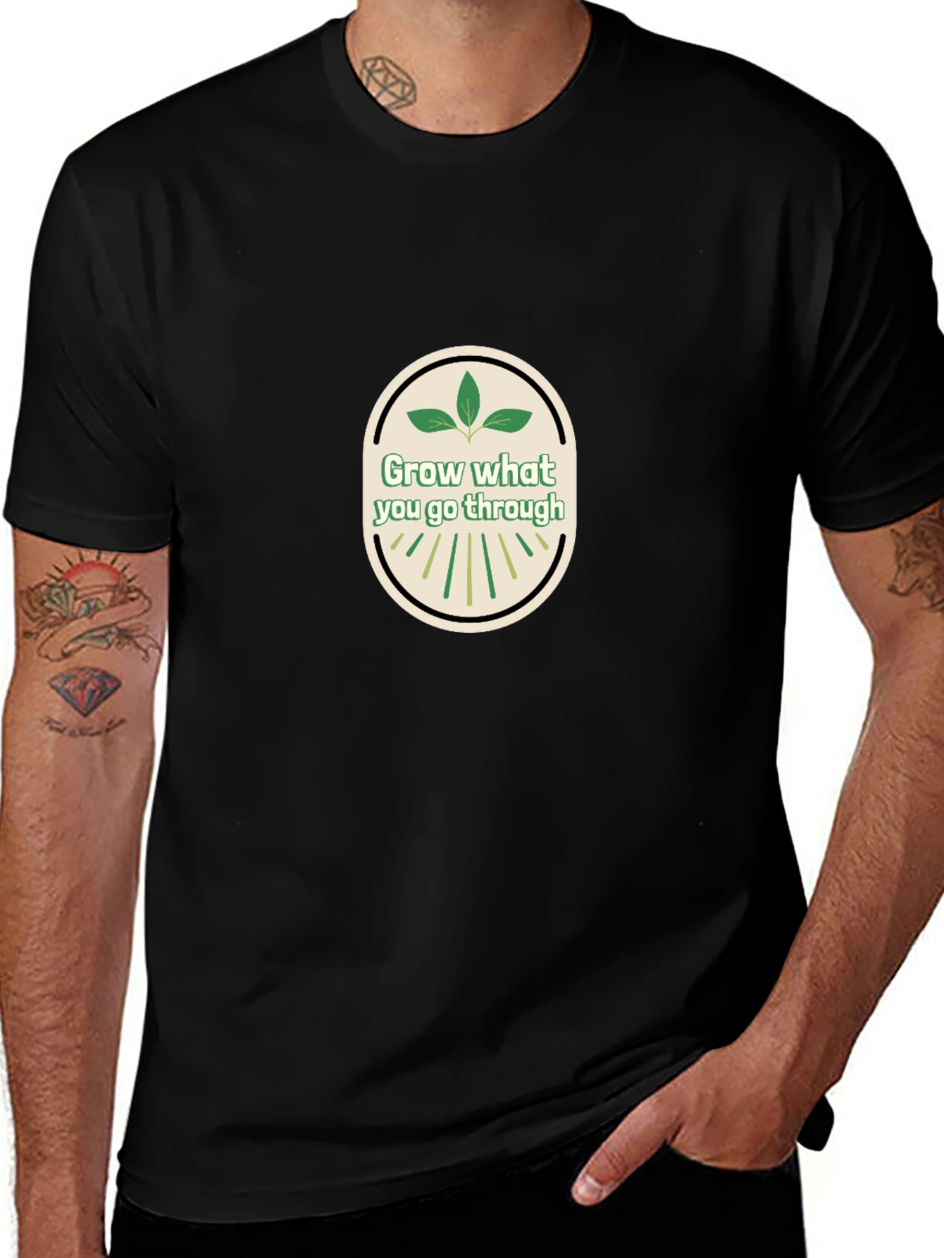 Grow What You Go Through Graphic Tee