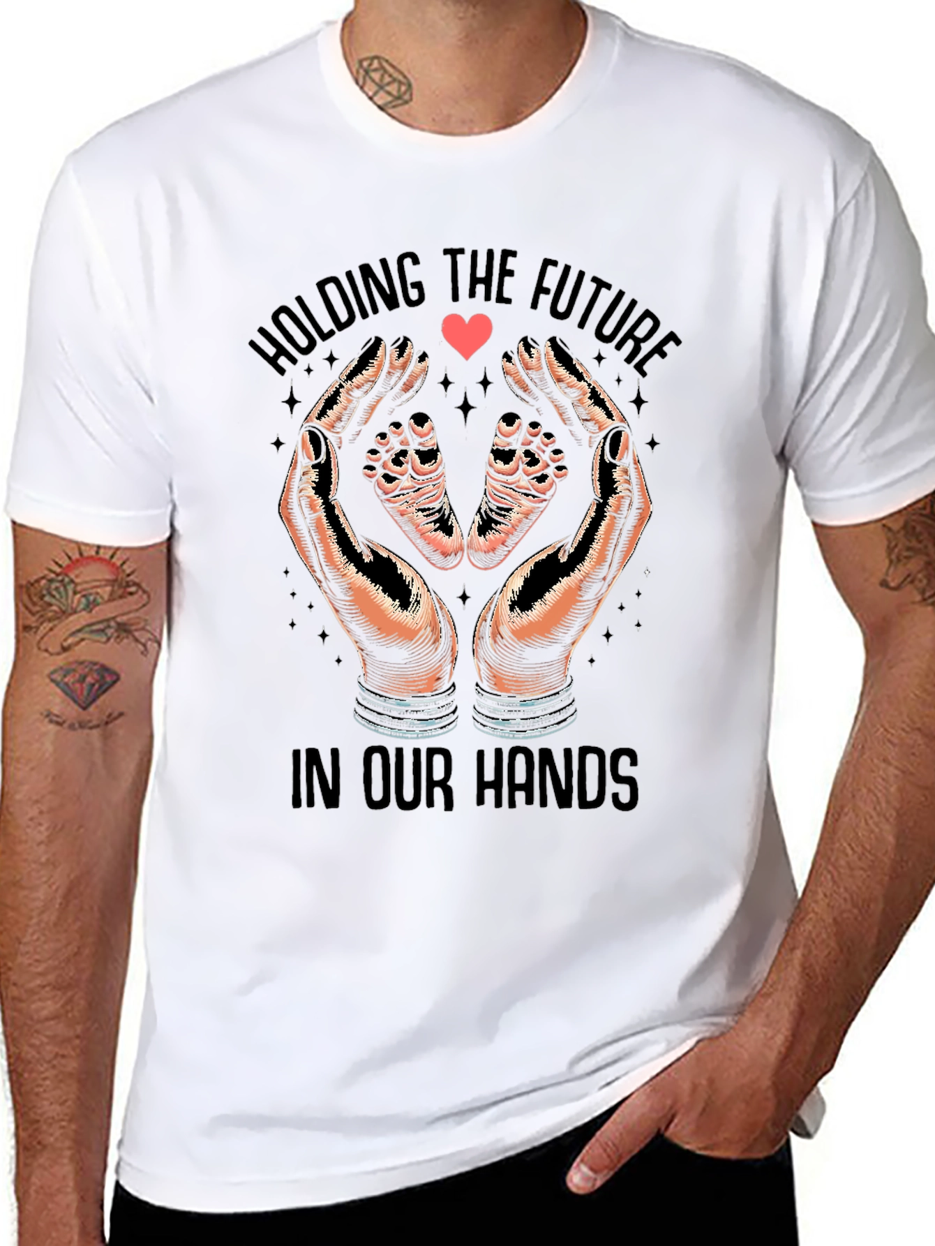 Holding The Future In Our Hands T-Shirt