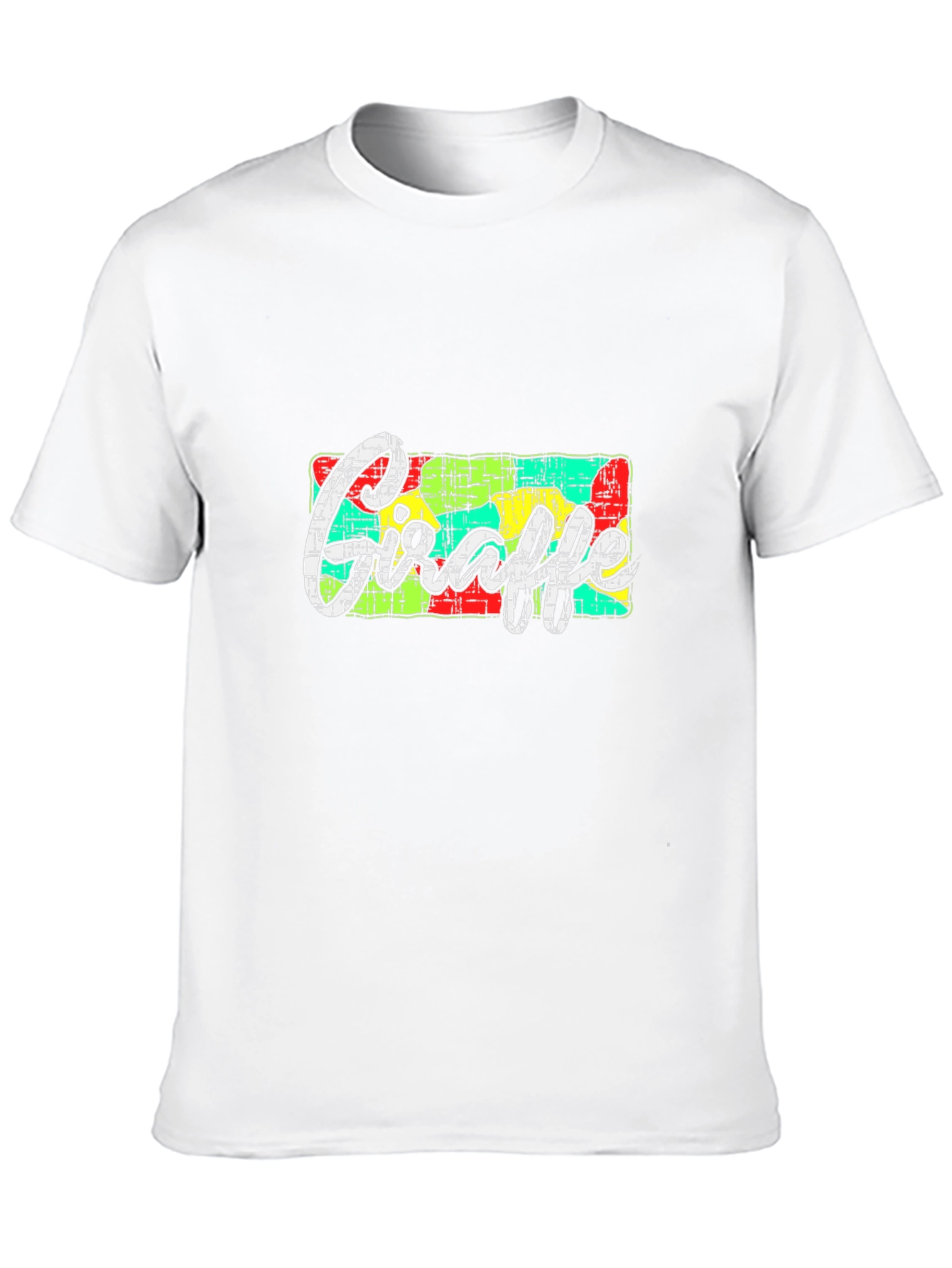Giraffe Graphic Tee - Quirky Animal Lovers T-Shirt
