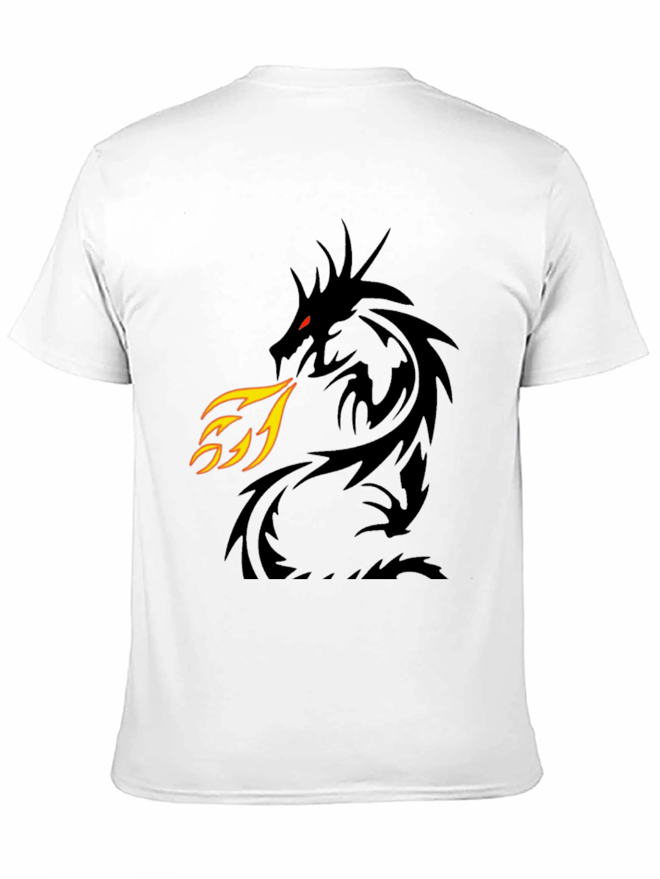 Fire Breathing Dragon Graphic T-Shirt