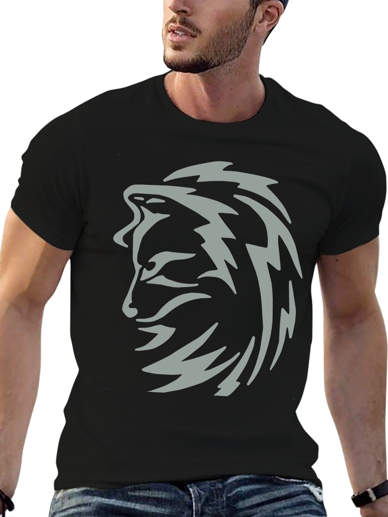 Black Wolf Graphic Tee