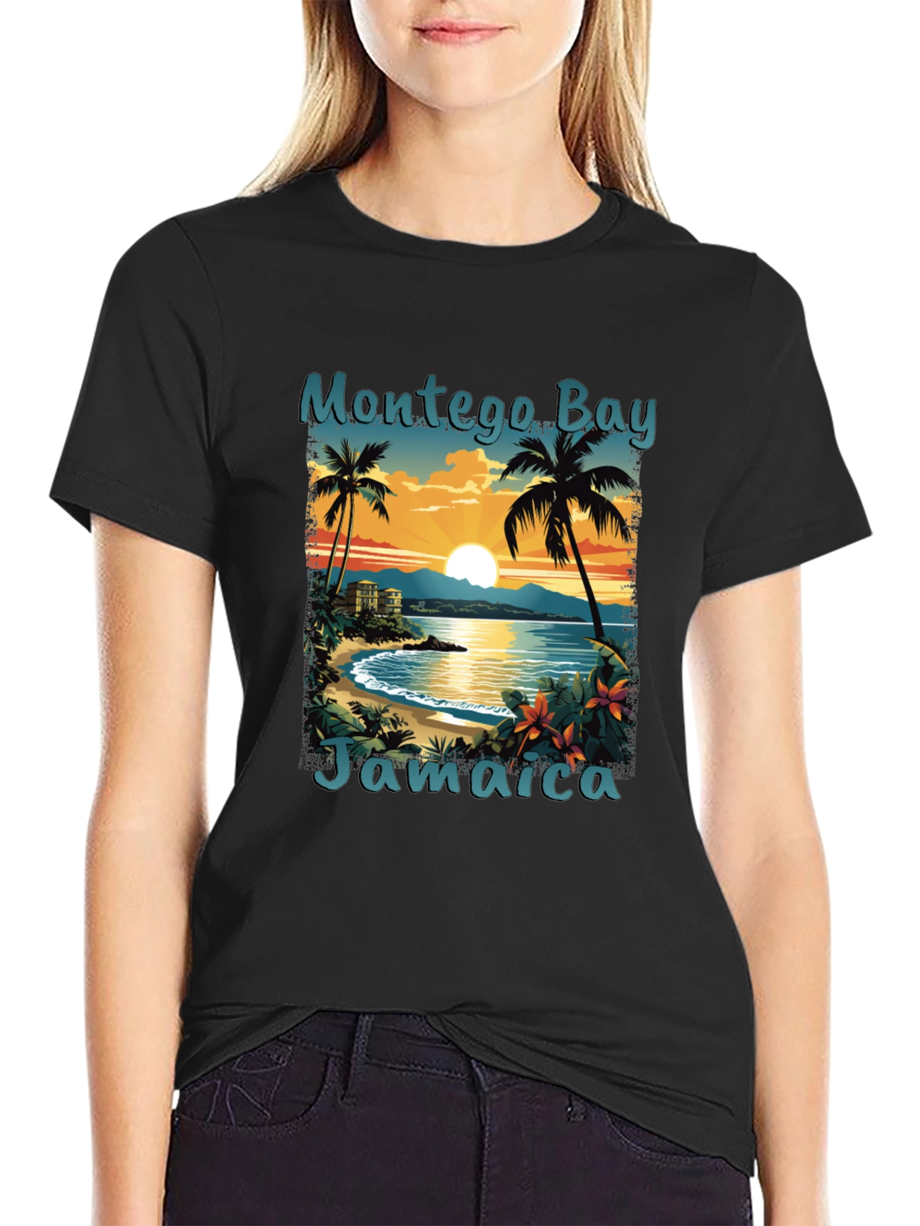 Montego Bay Jamaica Graphic T-Shirt