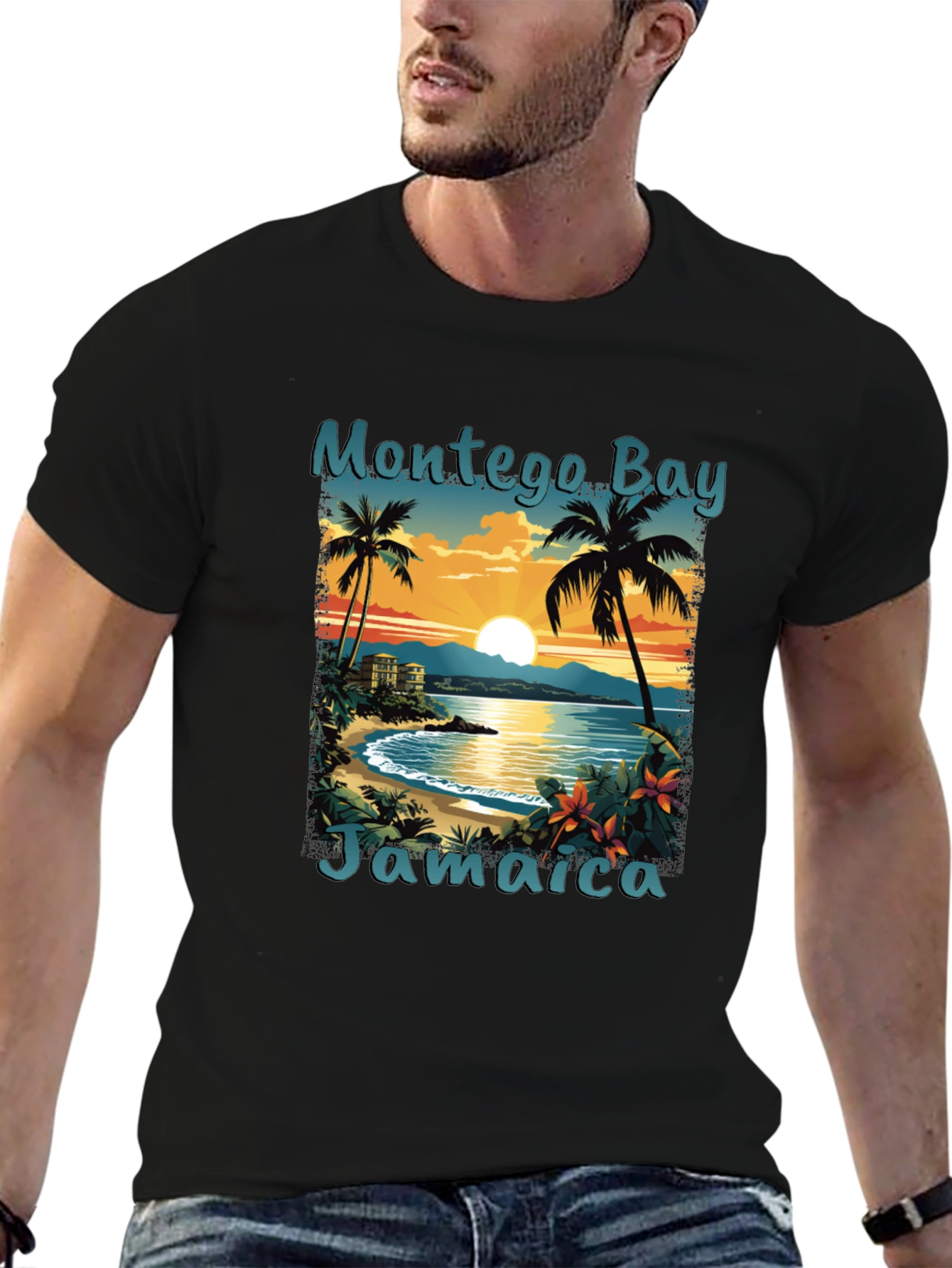 Montego Bay Jamaica Graphic T-Shirt