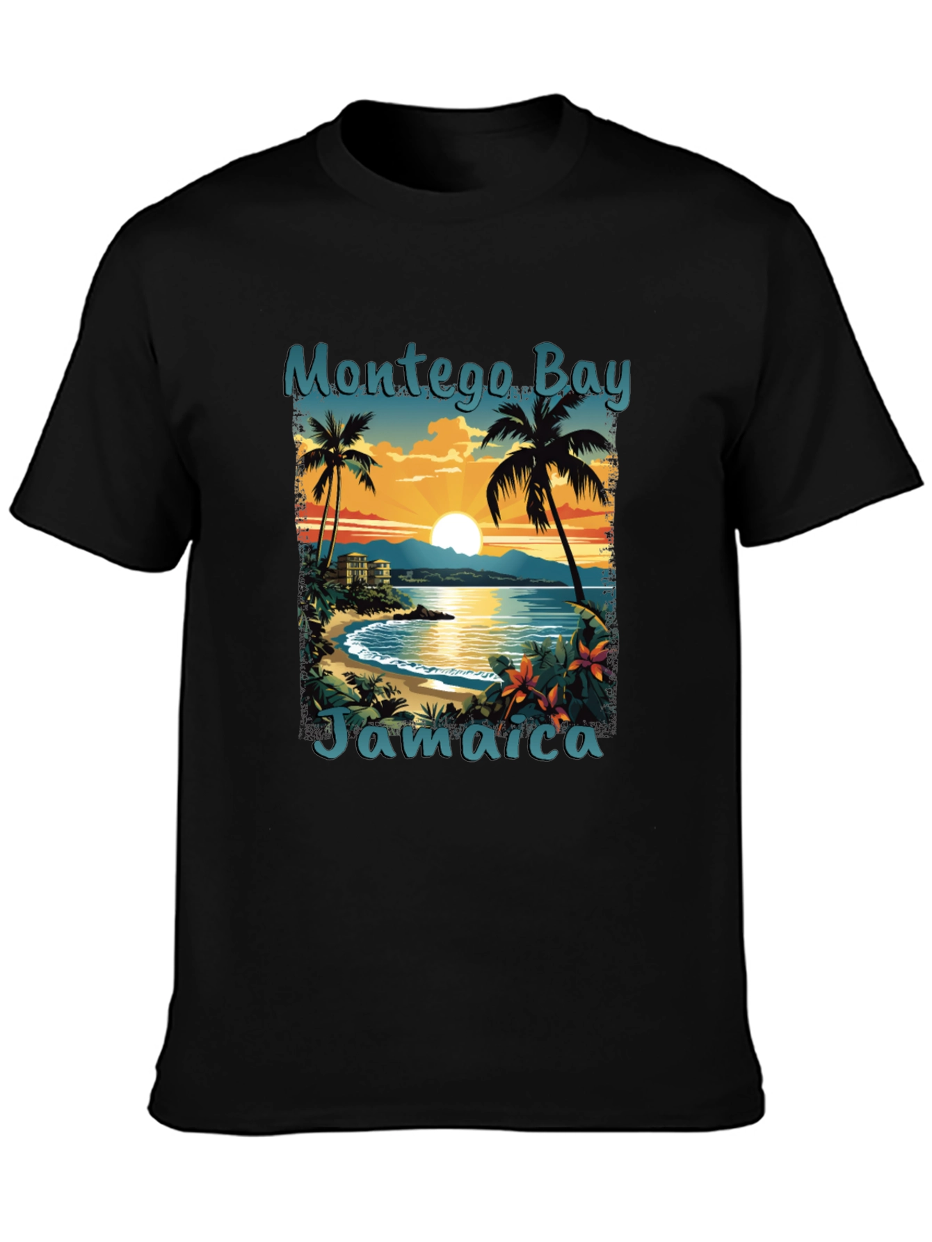 Montego Bay Jamaica Graphic T-Shirt