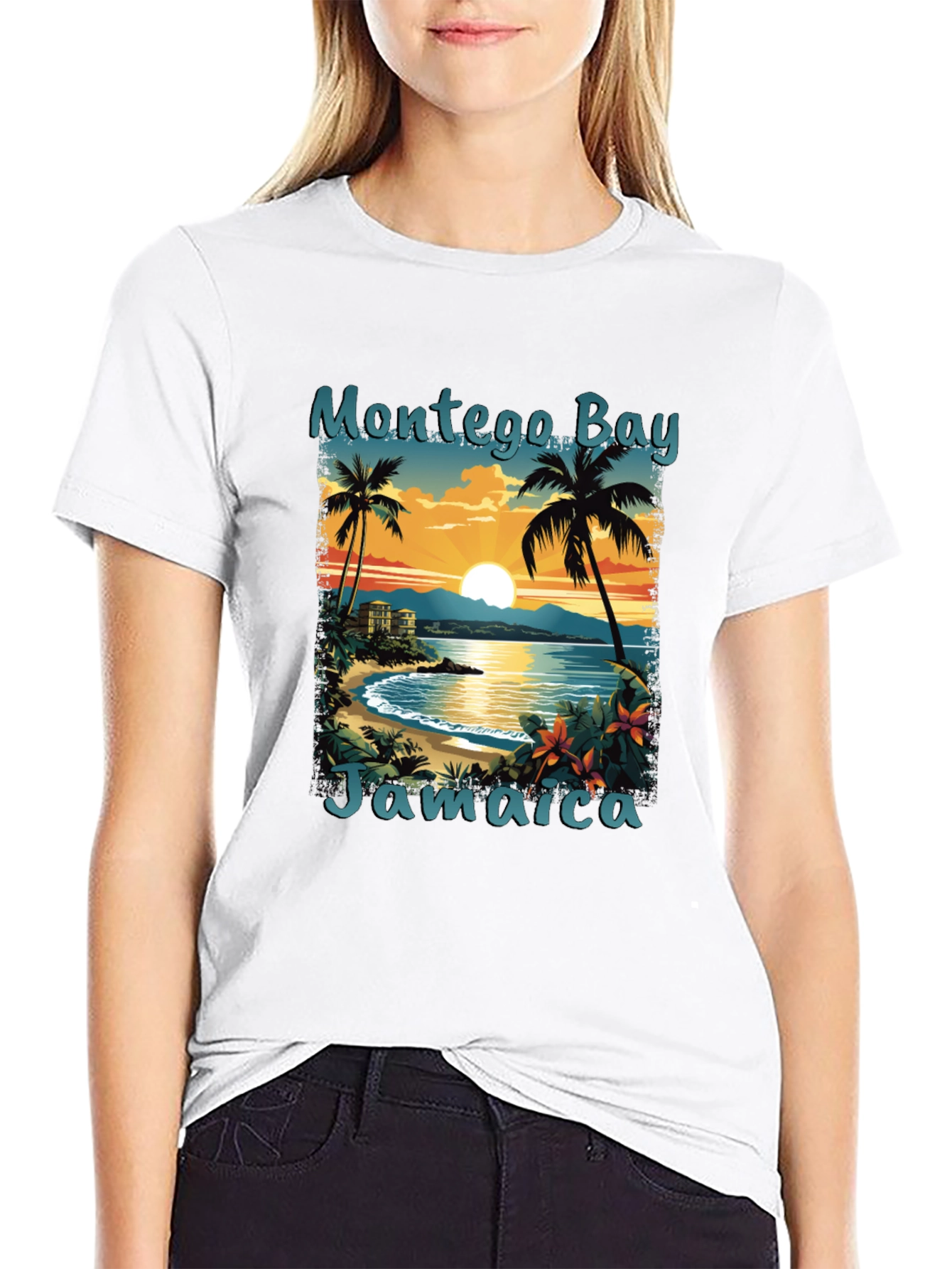 Montego Bay Jamaica Graphic T-Shirt