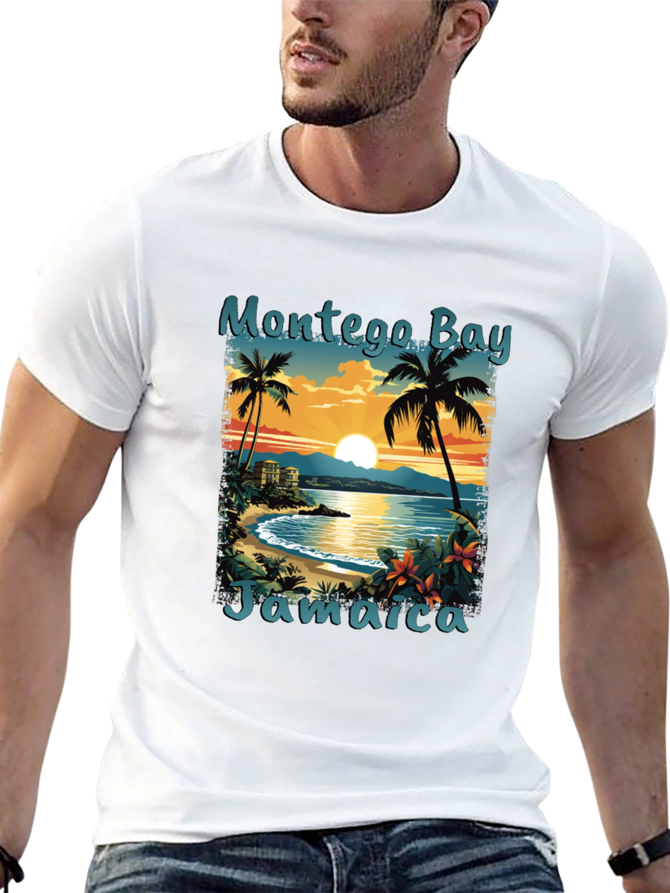 Montego Bay Jamaica Graphic T-Shirt