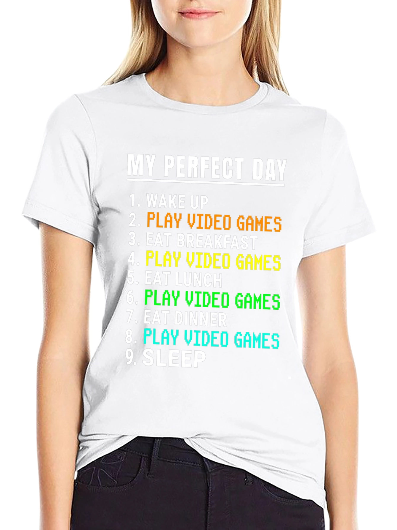 My Perfect Day Gamer T-Shirt