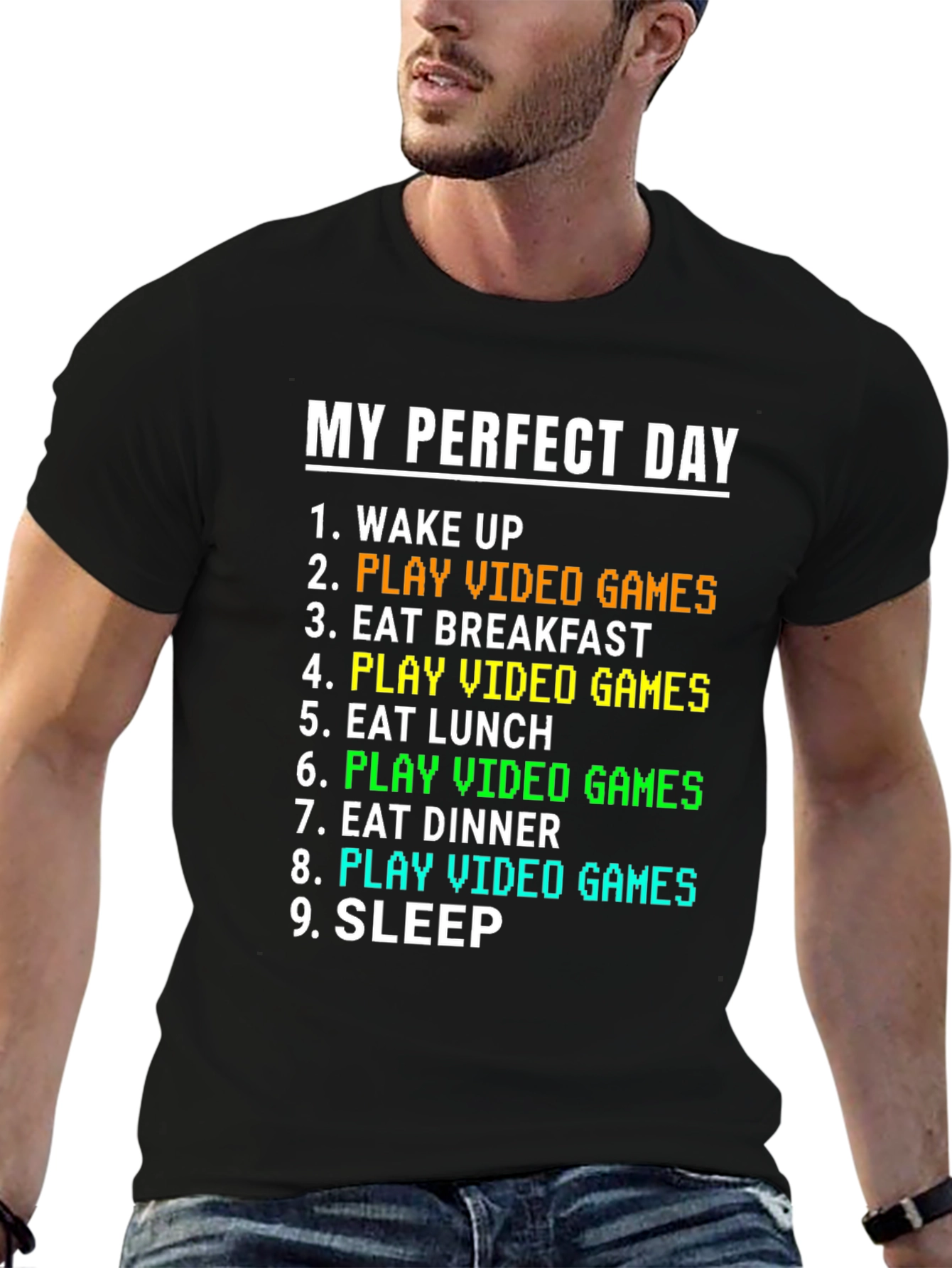 My Perfect Day Gamer T-Shirt