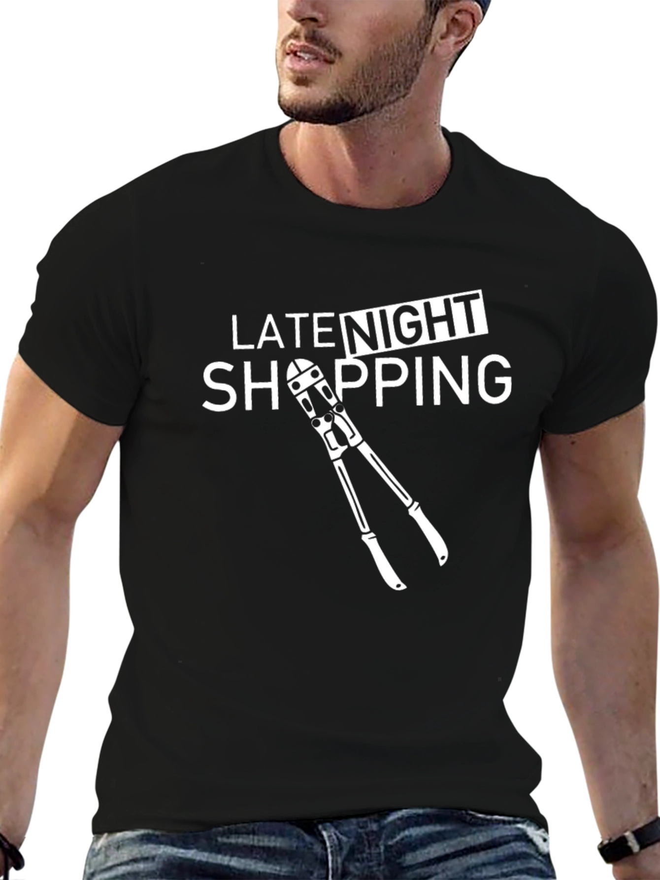 Late Night Shopping Tee
