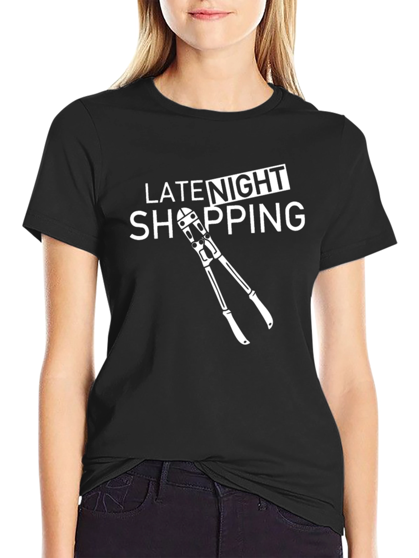 Late Night Shopping Tee