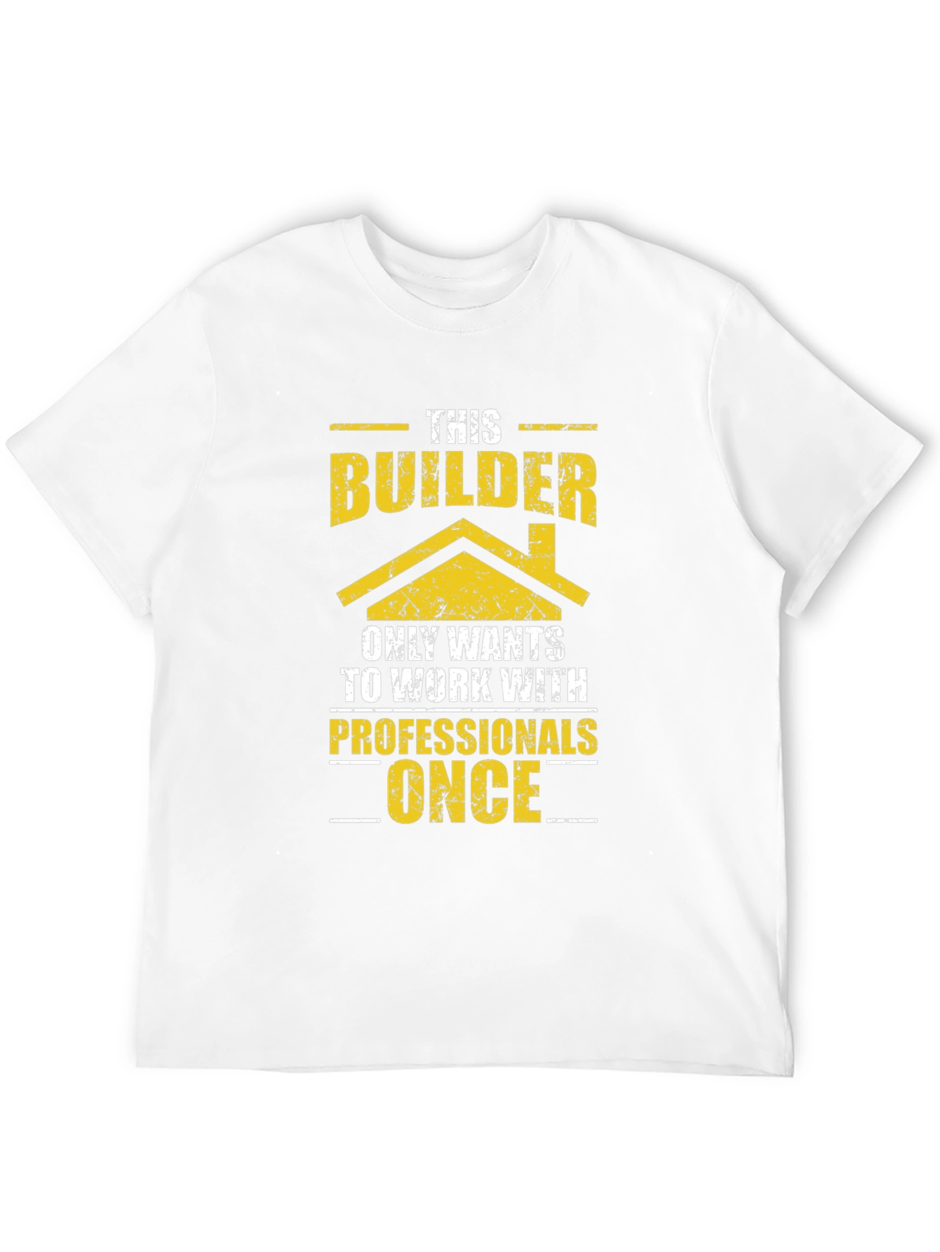 Builder Graphic T-Shirt Funny Construction Tee