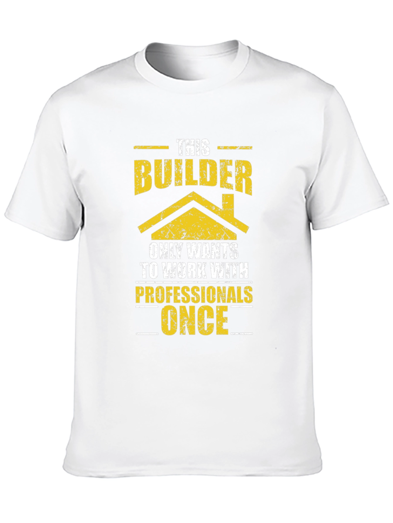 Builder Graphic T-Shirt Funny Construction Tee