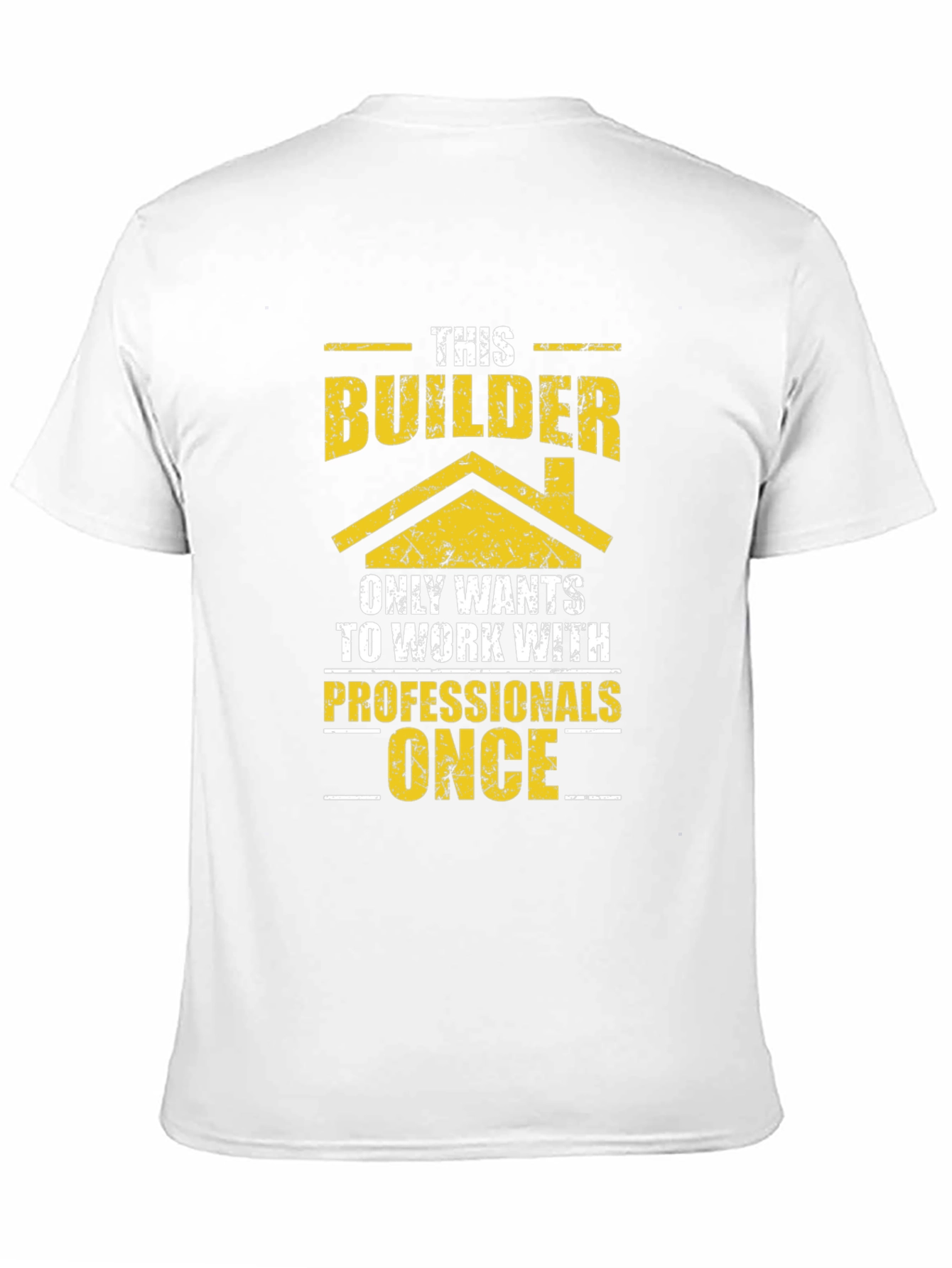 Builder Graphic T-Shirt Funny Construction Tee