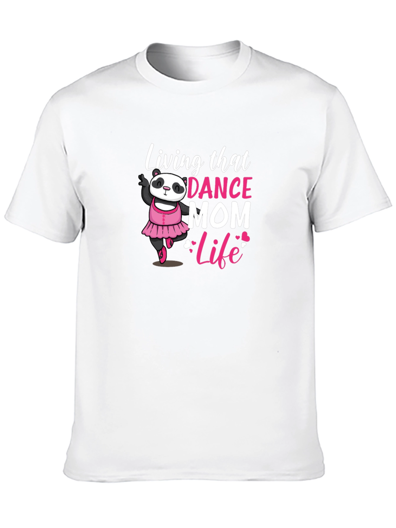 Dance Mom Life Panda Bear T-Shirt