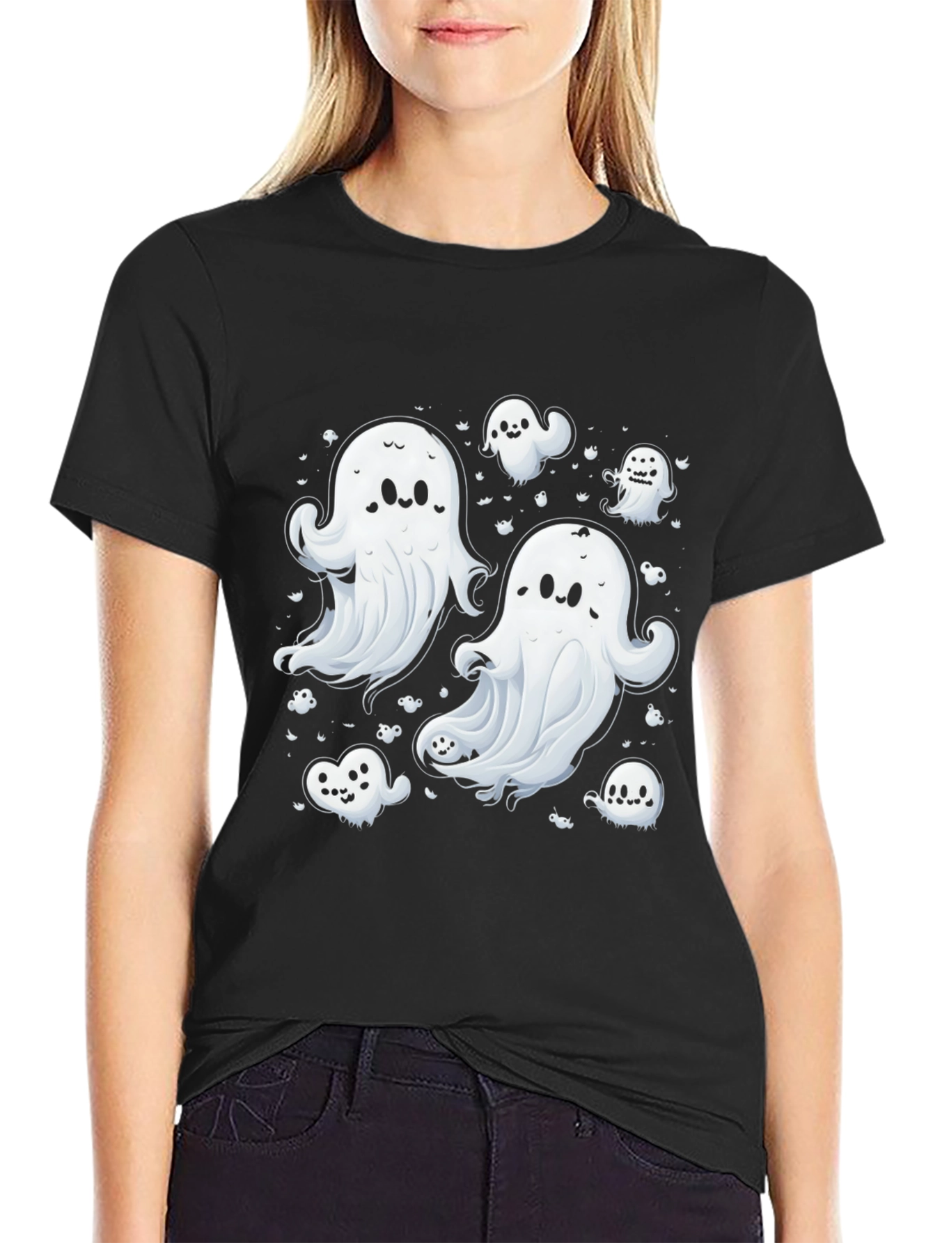 Spooky Cute Ghost T-Shirt