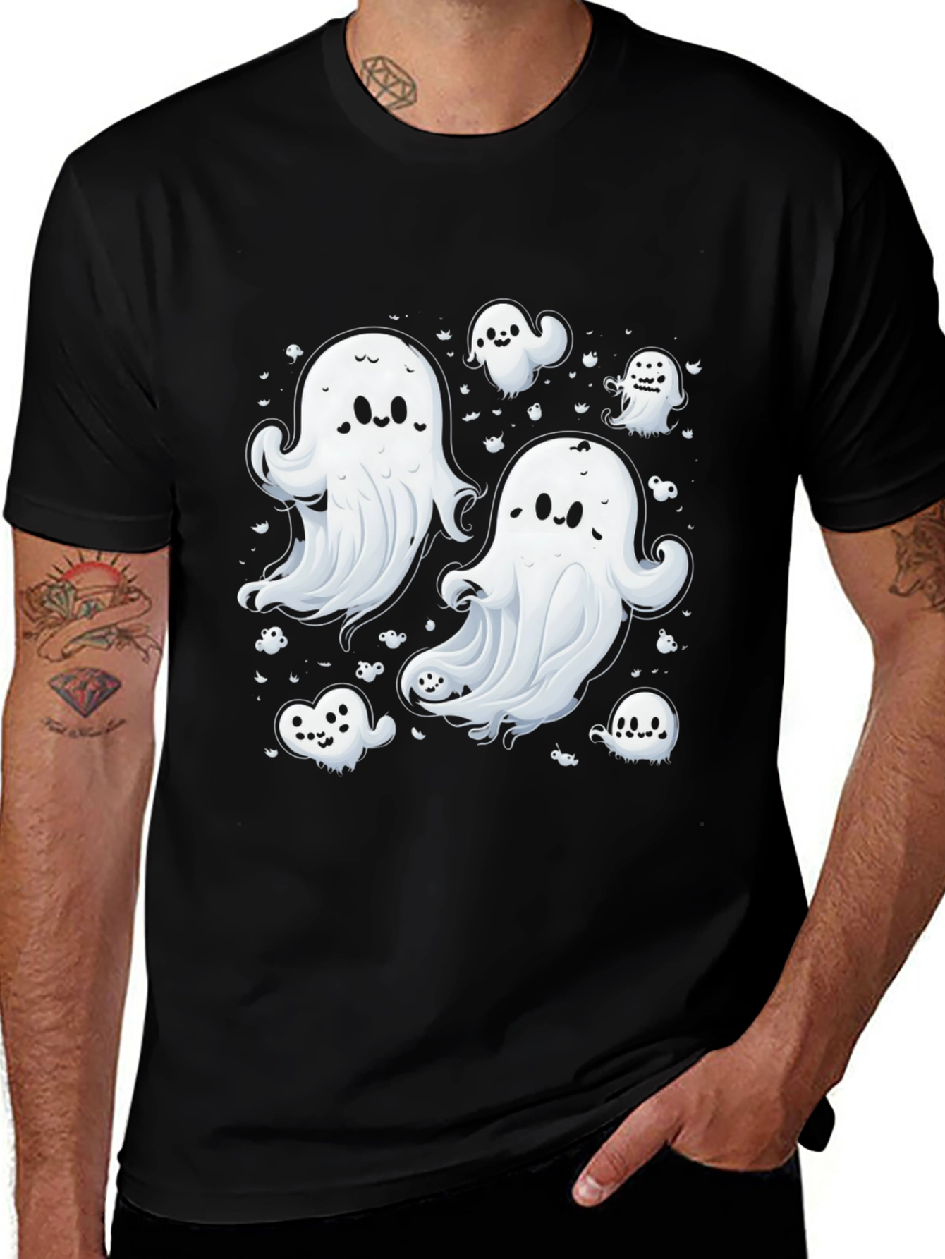 Spooky Cute Ghost T-Shirt
