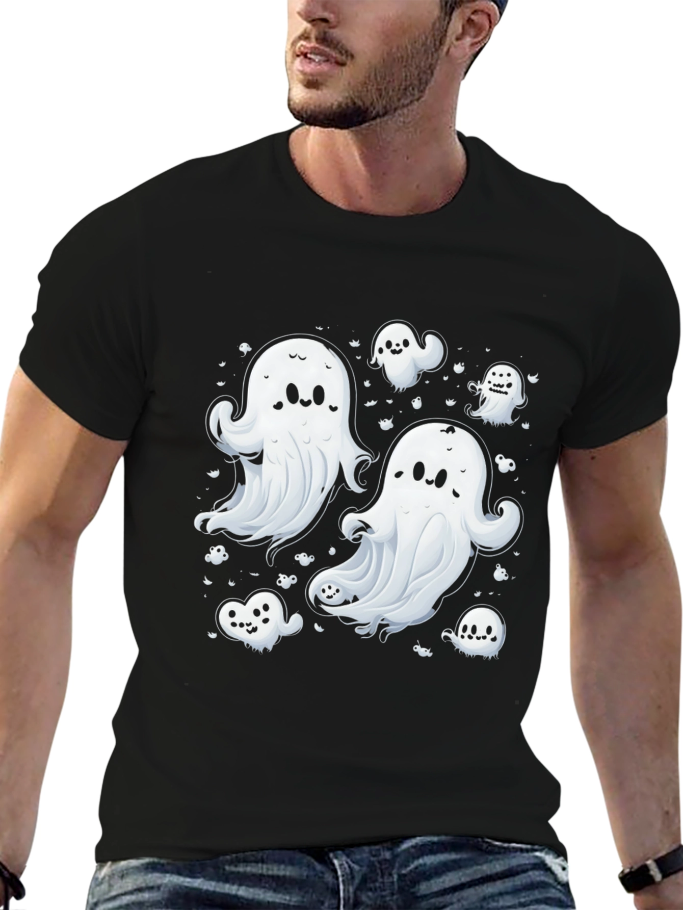 Spooky Cute Ghost T-Shirt