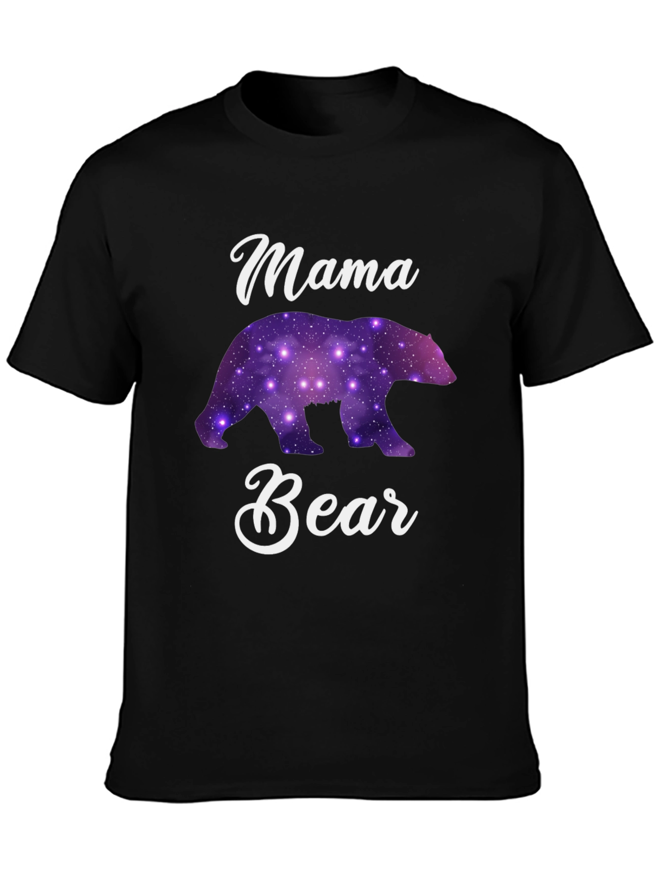 Mama Bear Graphic T-Shirt - Cute Family Tee