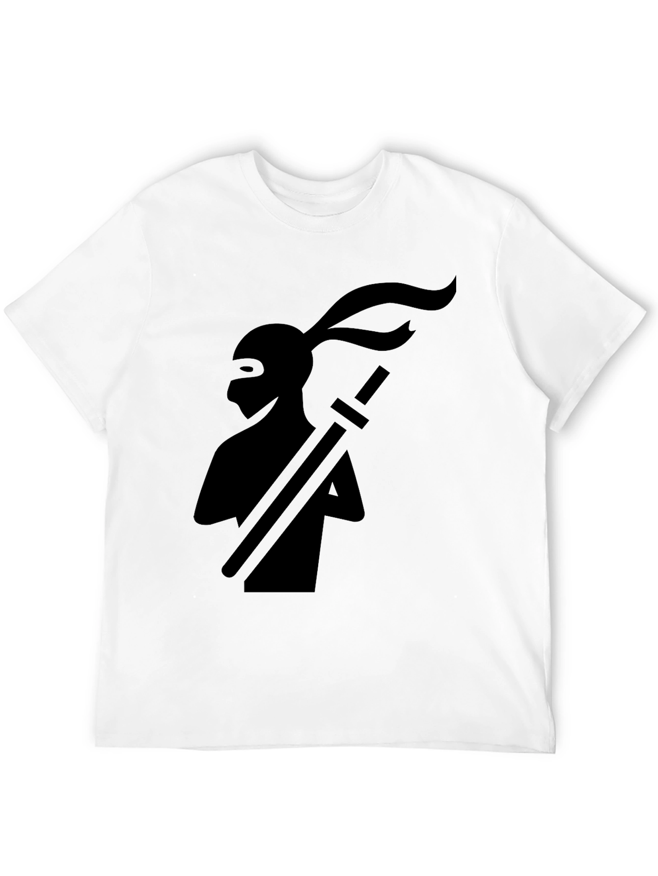 Stealth Ninja Graphic Tee - Black