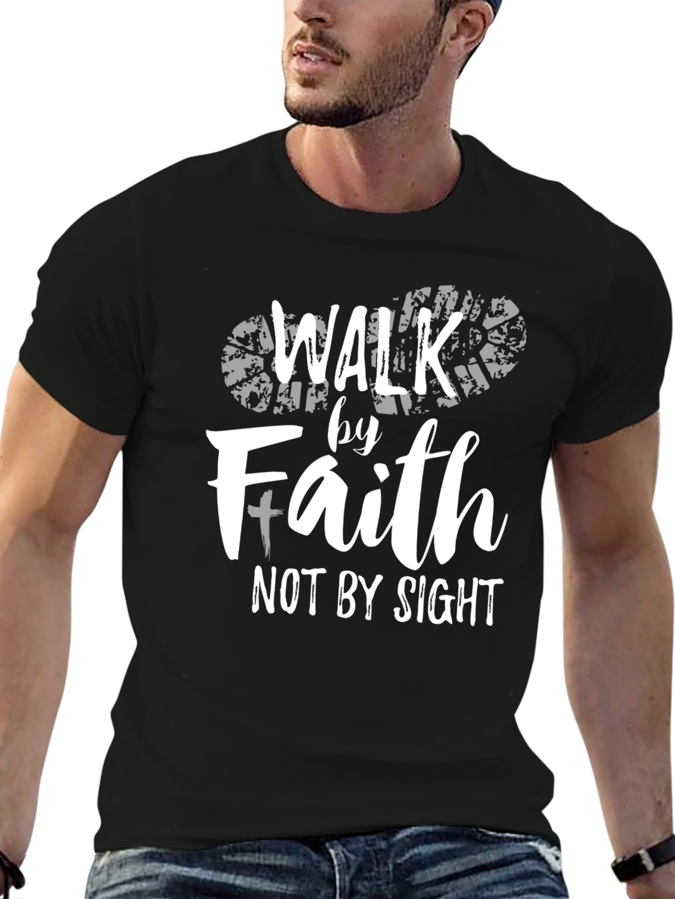 Walk by Faith T-Shirt - Christian Inspired Tee