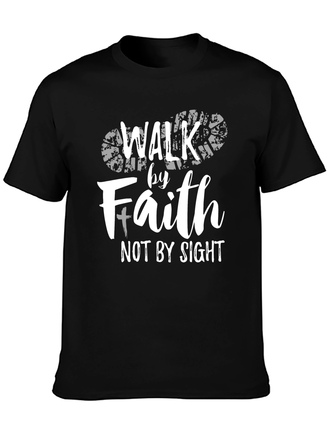 Walk by Faith T-Shirt - Christian Inspired Tee