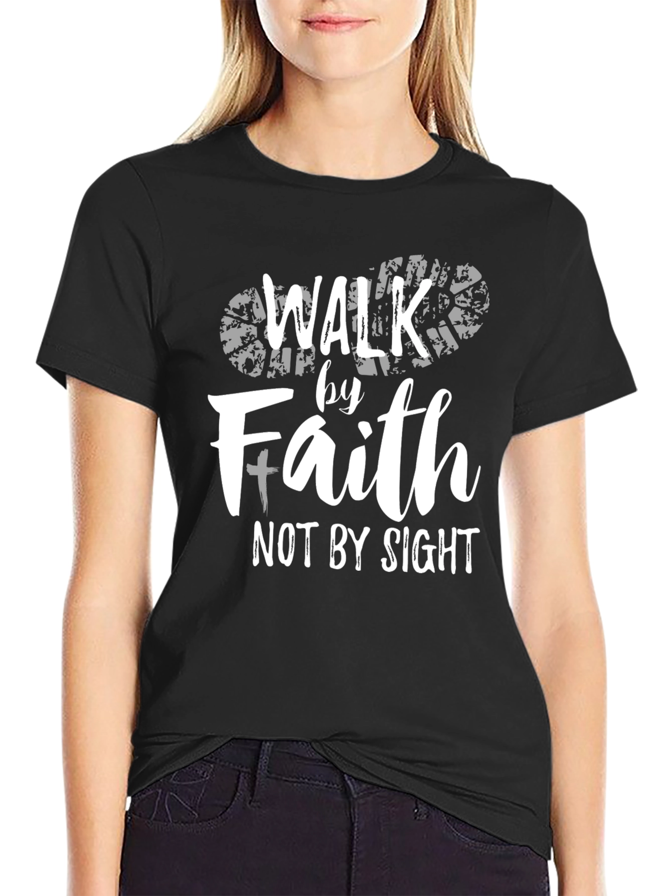 Walk by Faith T-Shirt - Christian Inspired Tee