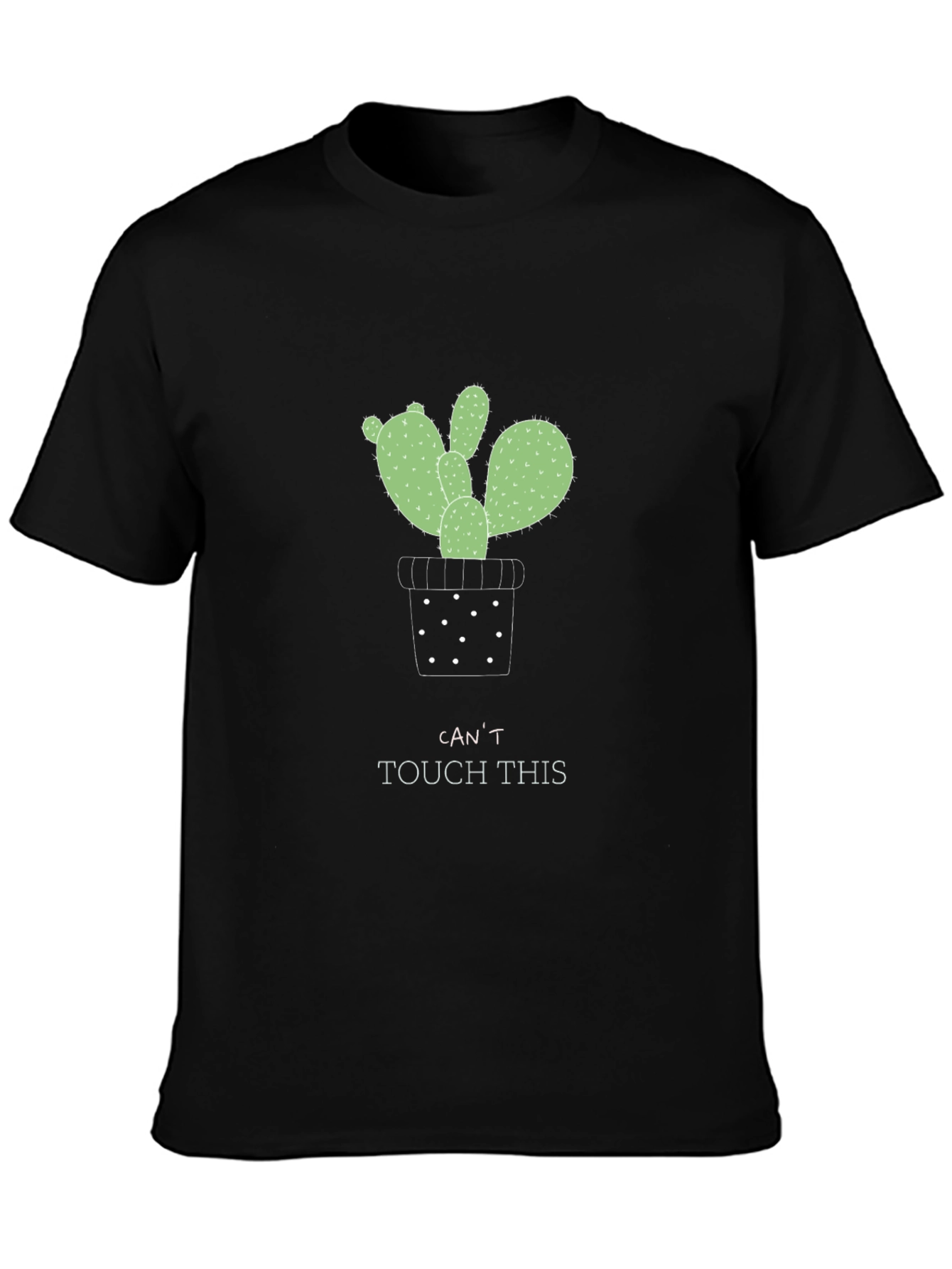 Cactus Graphic T-Shirt - Cant Touch This