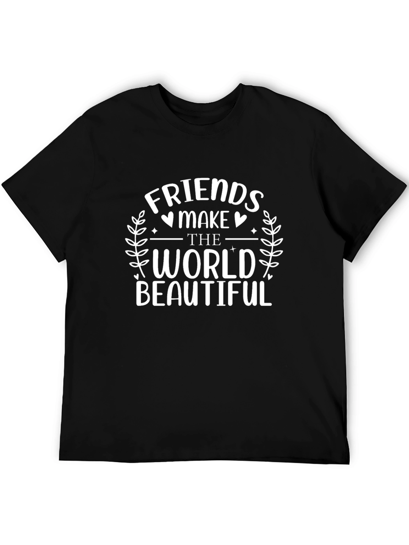 Friends Make the World Beautiful Graphic Tee