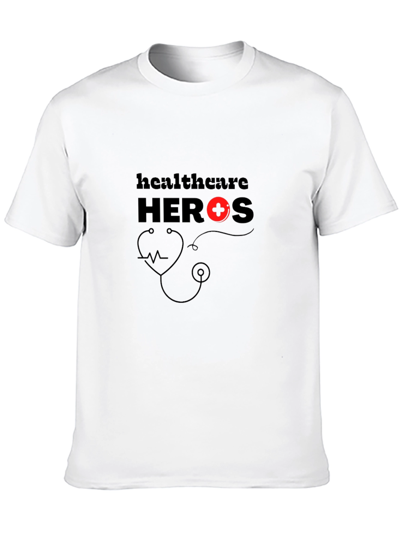 Healthcare Heroes Graphic Tee - Black