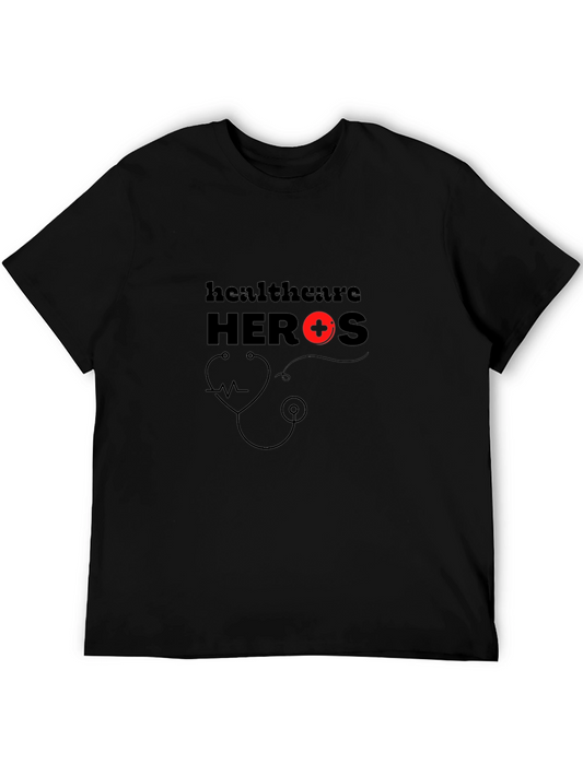 Healthcare Heroes Graphic Tee - Black
