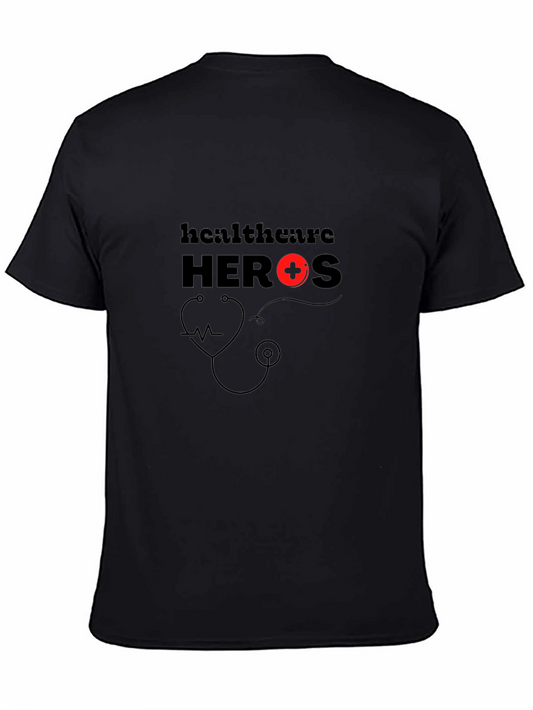 Healthcare Heroes Graphic Tee - Black