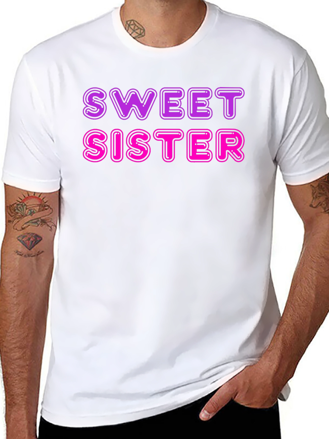 Sweet Sister T-Shirt - Novelty Gift