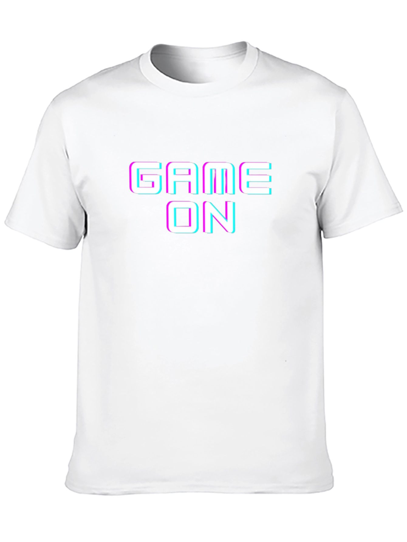 Game On Graphic Tee - Black Gamer T-Shirt