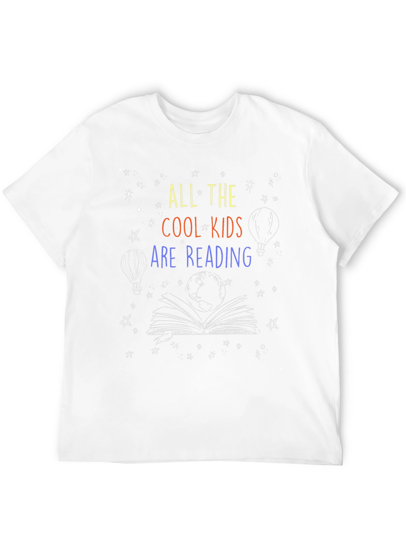 Cool Kids Reading T-Shirt