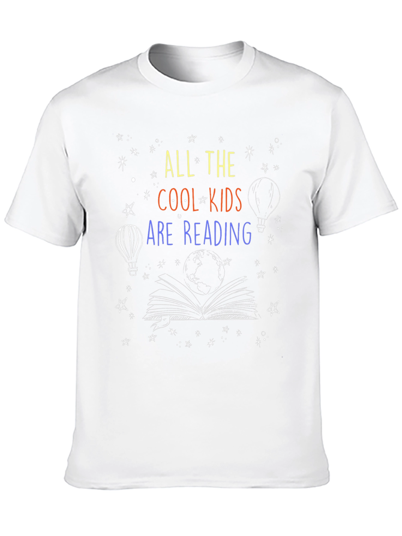 Cool Kids Reading T-Shirt