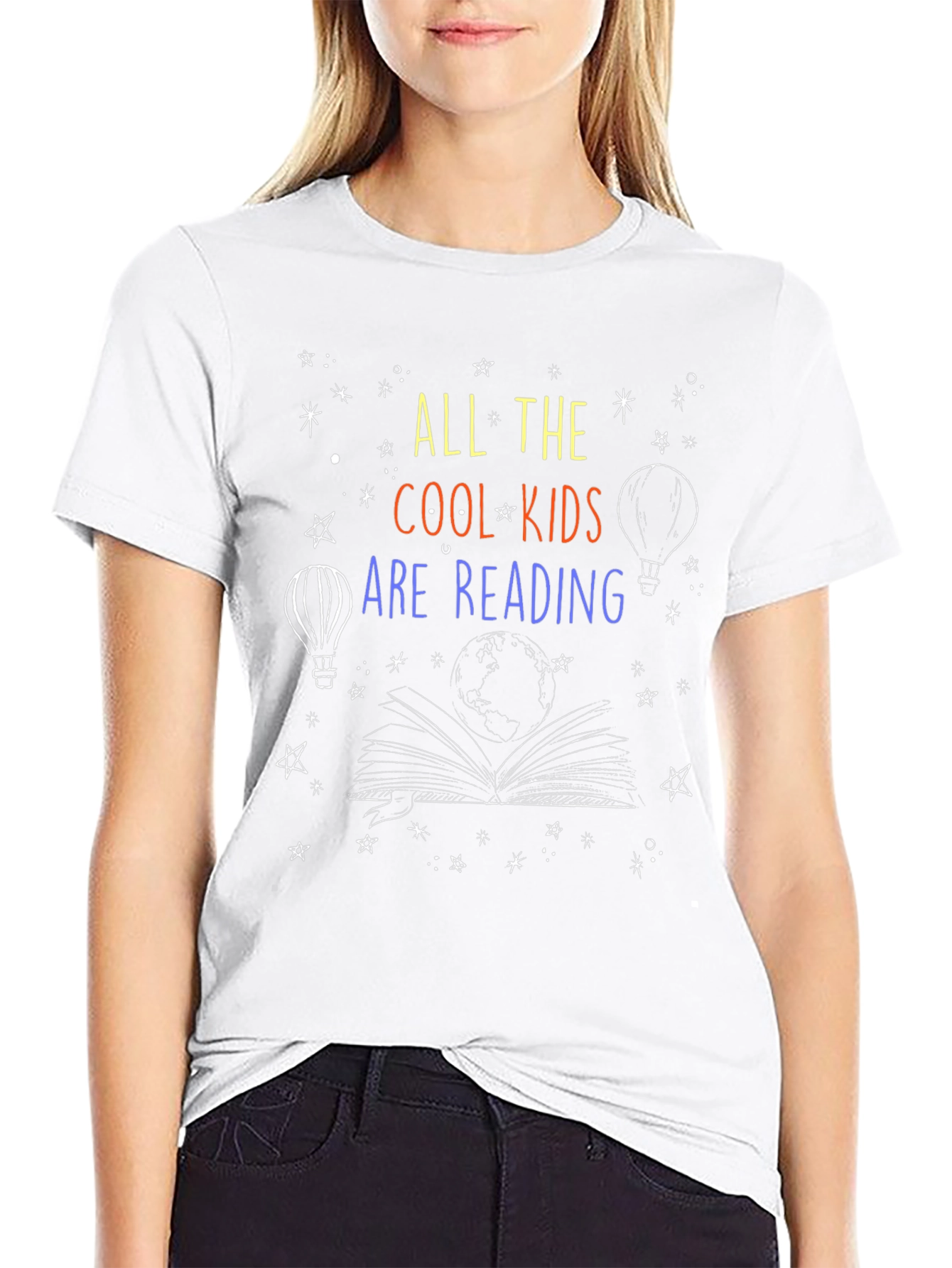 Cool Kids Reading T-Shirt