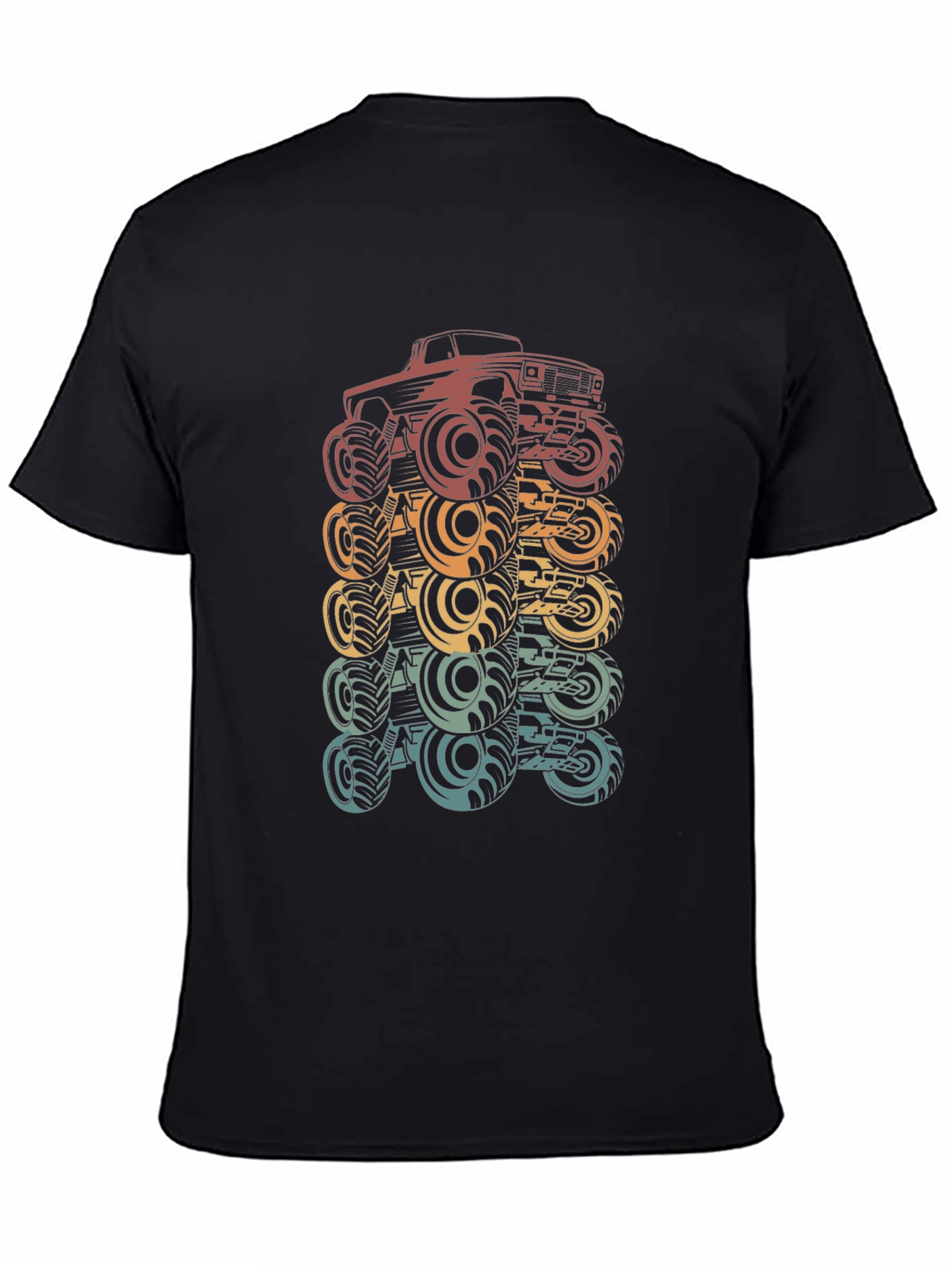 Retro Monster Truck Graphic T-Shirt