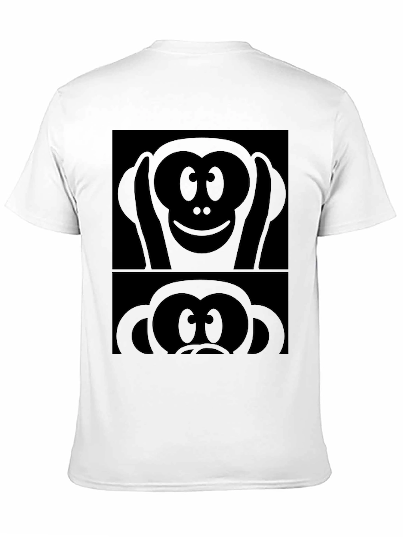 Hear See Speak No Evil Monkey Graphic Tee