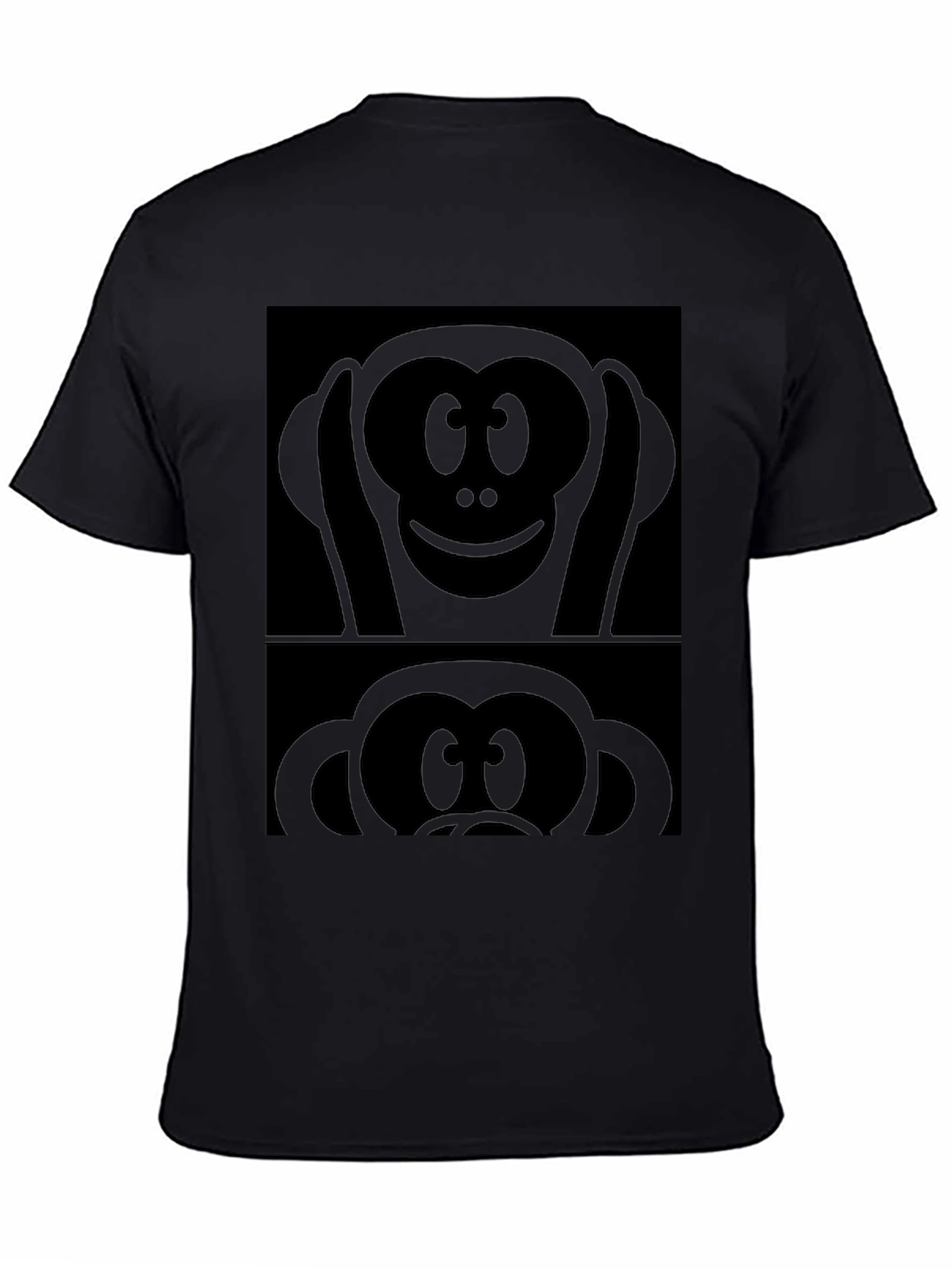 Hear See Speak No Evil Monkey Graphic Tee