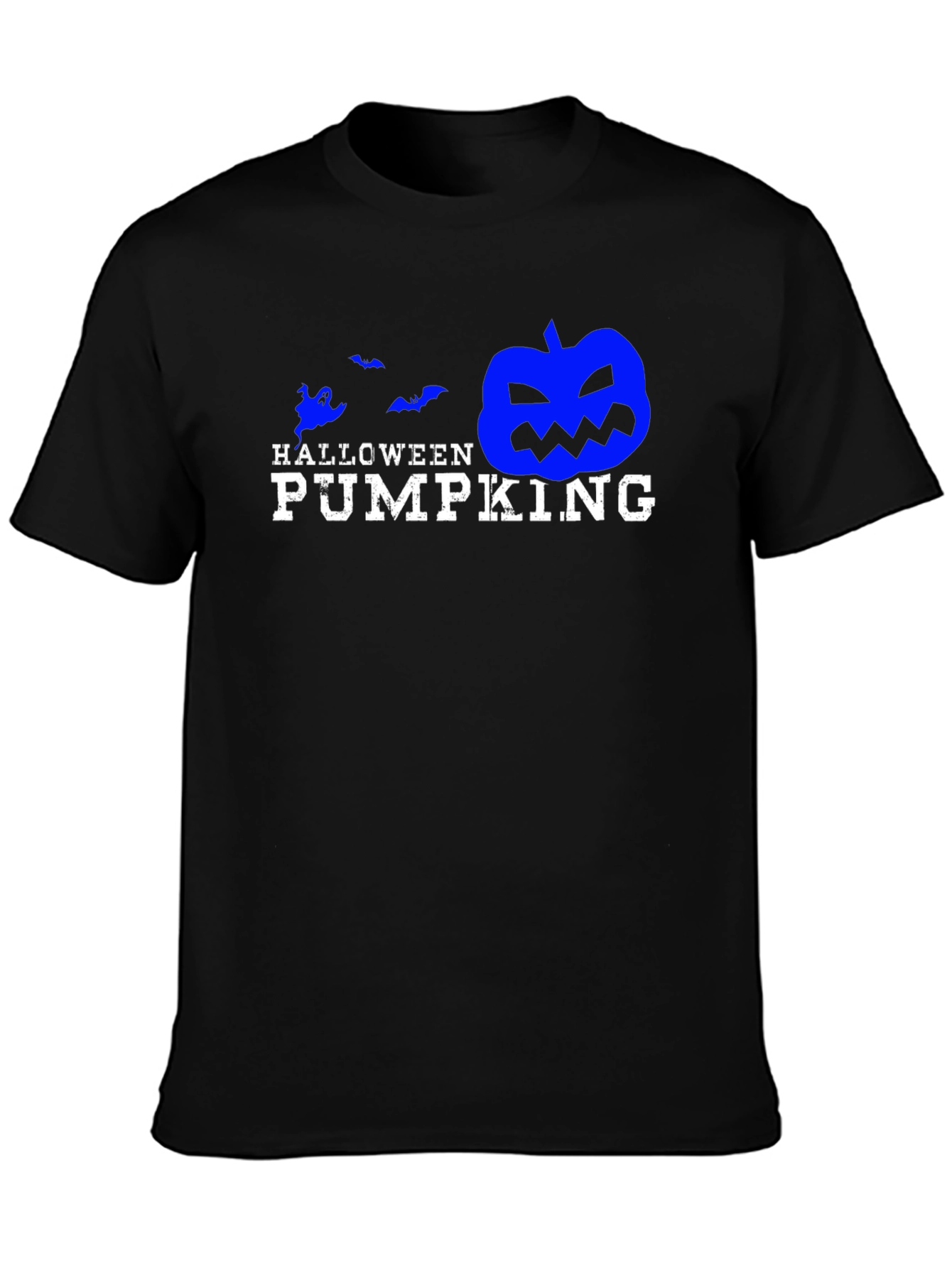 Halloween Pumpking Black T-Shirt