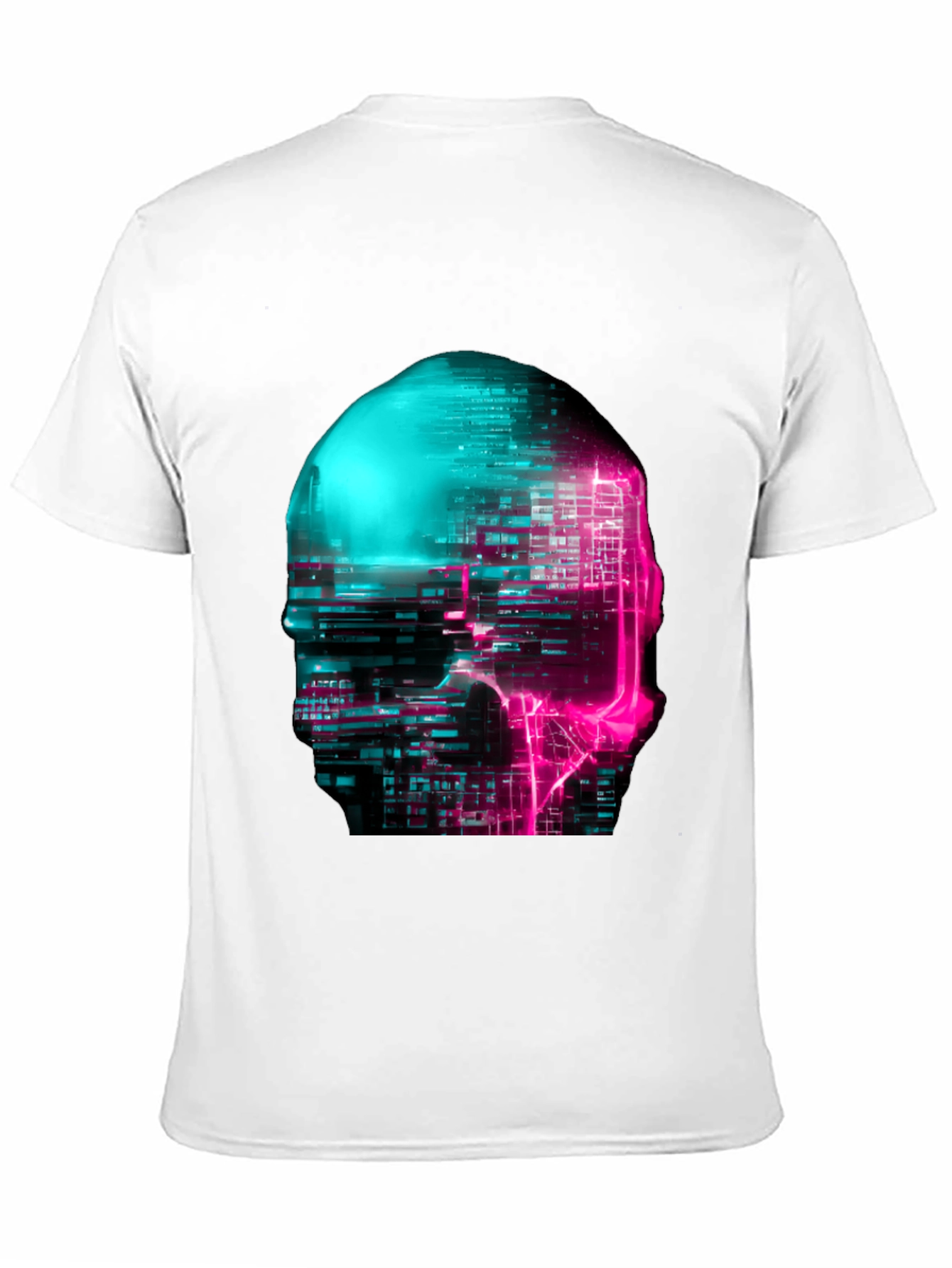 Cyberpunk Skull Graphic Tee