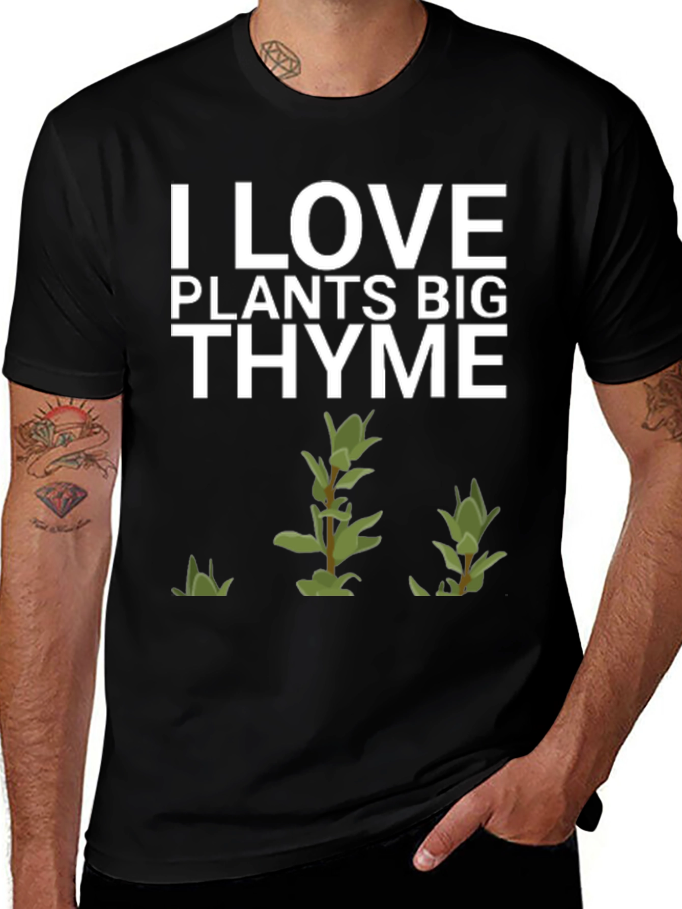 I Love Plants Big Thyme T-Shirt