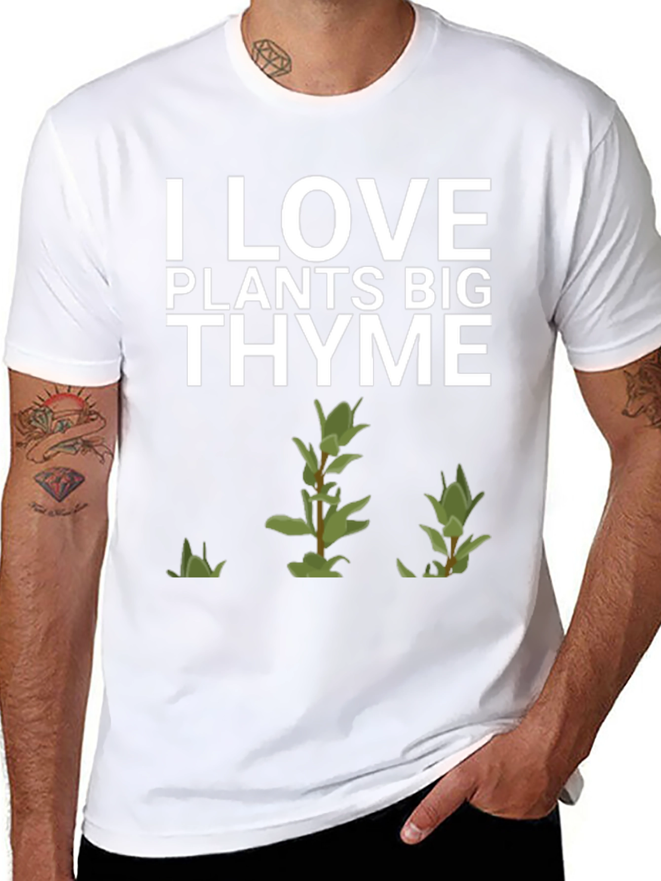 I Love Plants Big Thyme T-Shirt