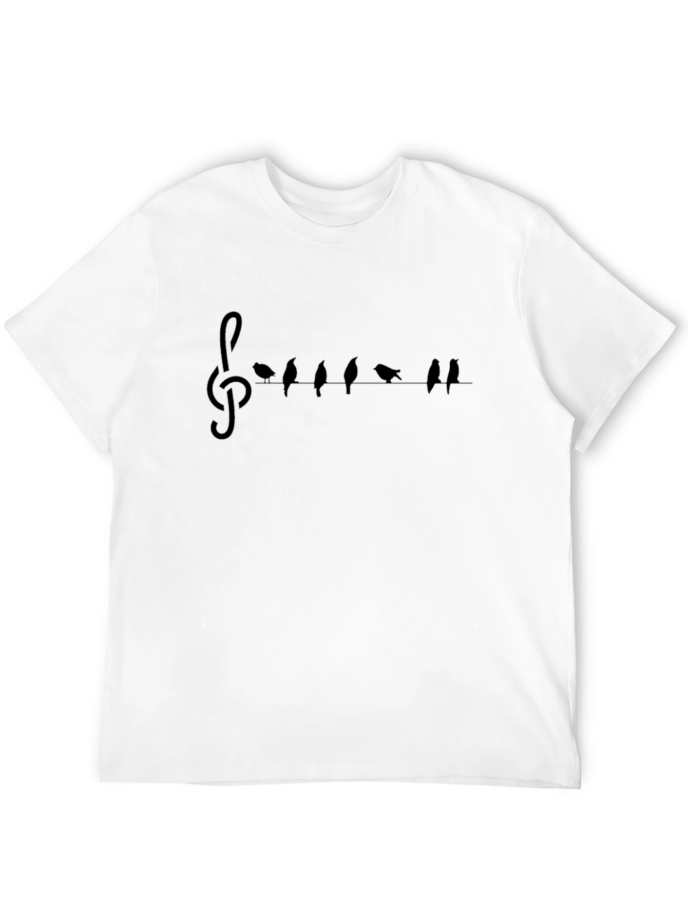 Musical Birds on a Wire T-Shirt