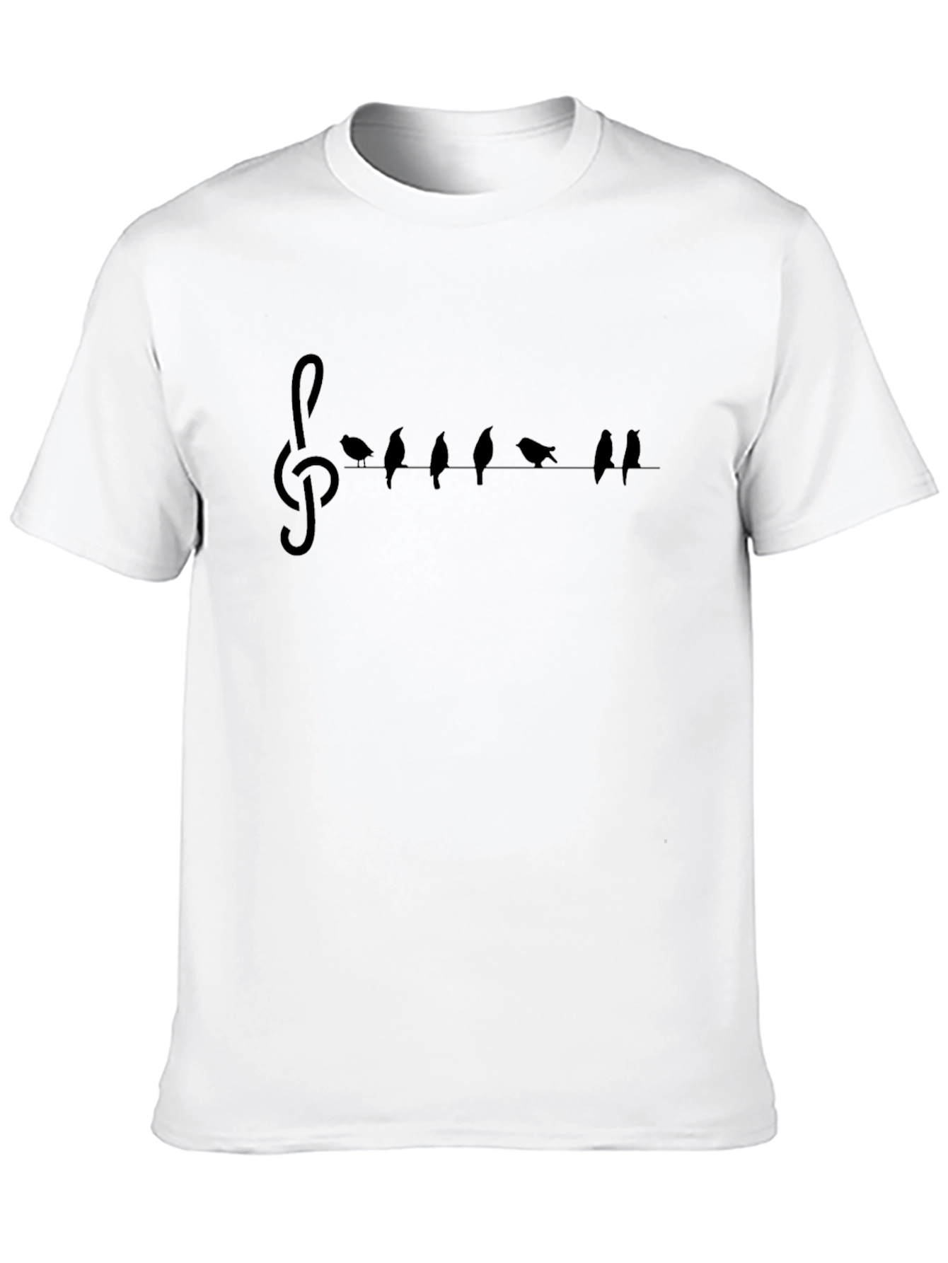 Musical Birds on a Wire T-Shirt