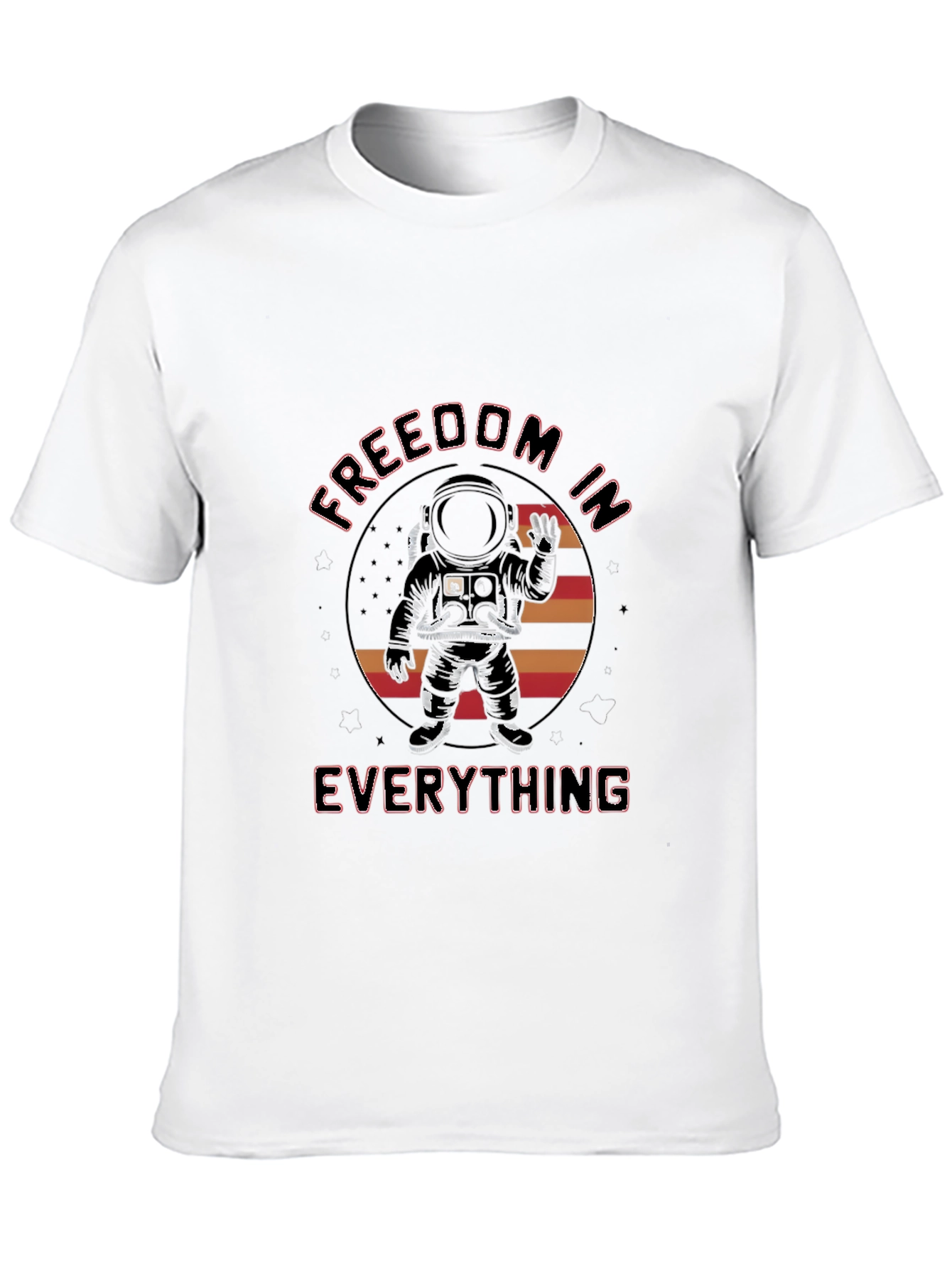 Freedom in Everything Astronaut Graphic Tee