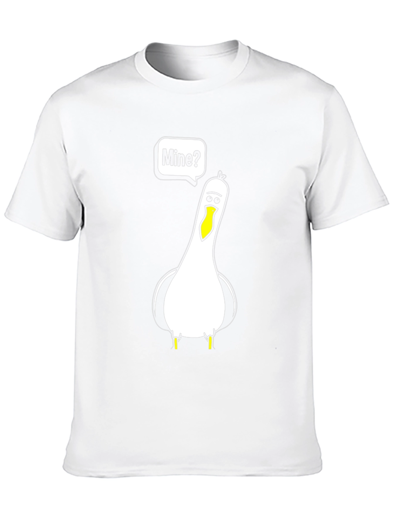 Funny Seagull Mine? Graphic T-Shirt