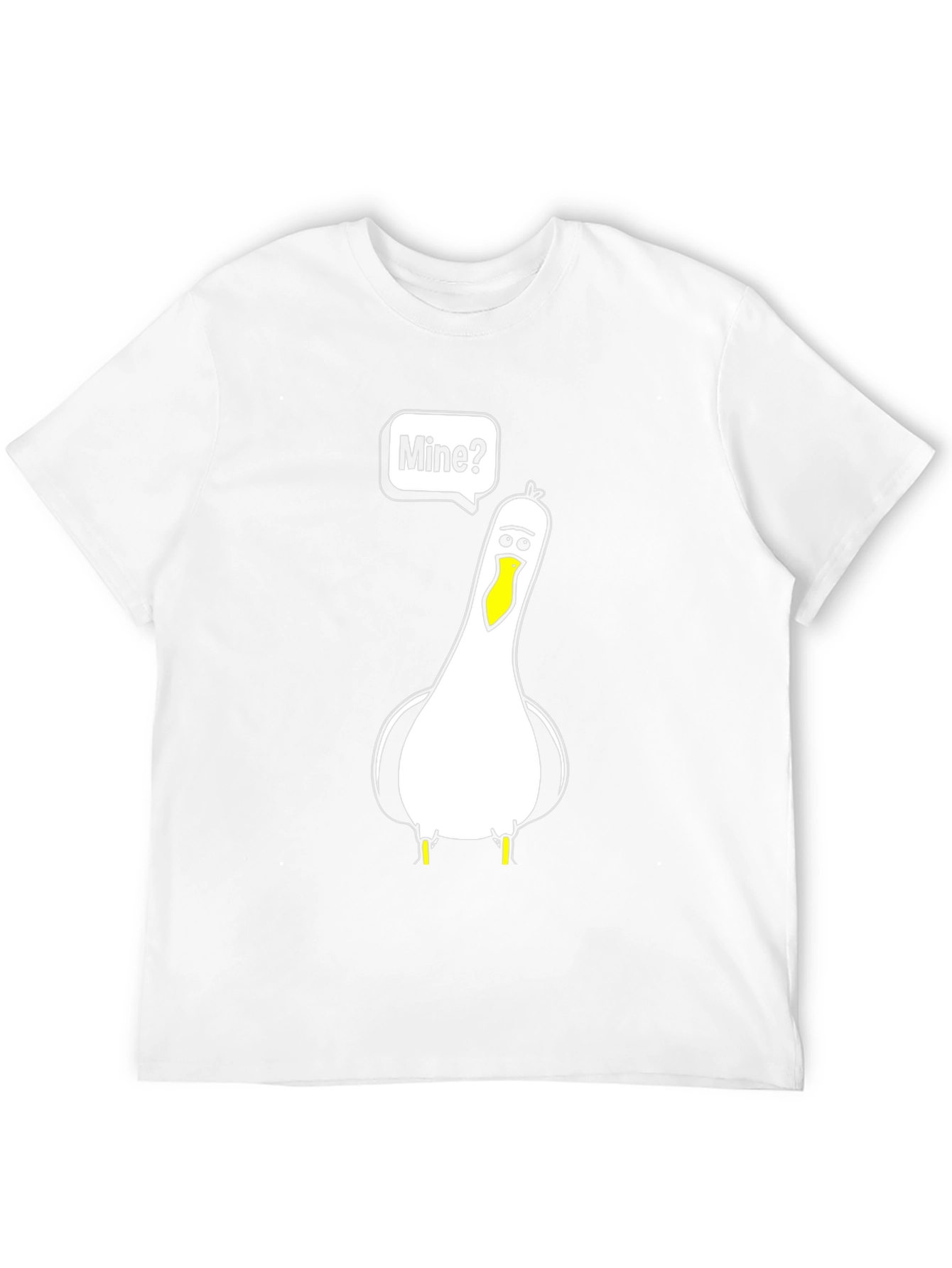 Funny Seagull Mine? Graphic T-Shirt