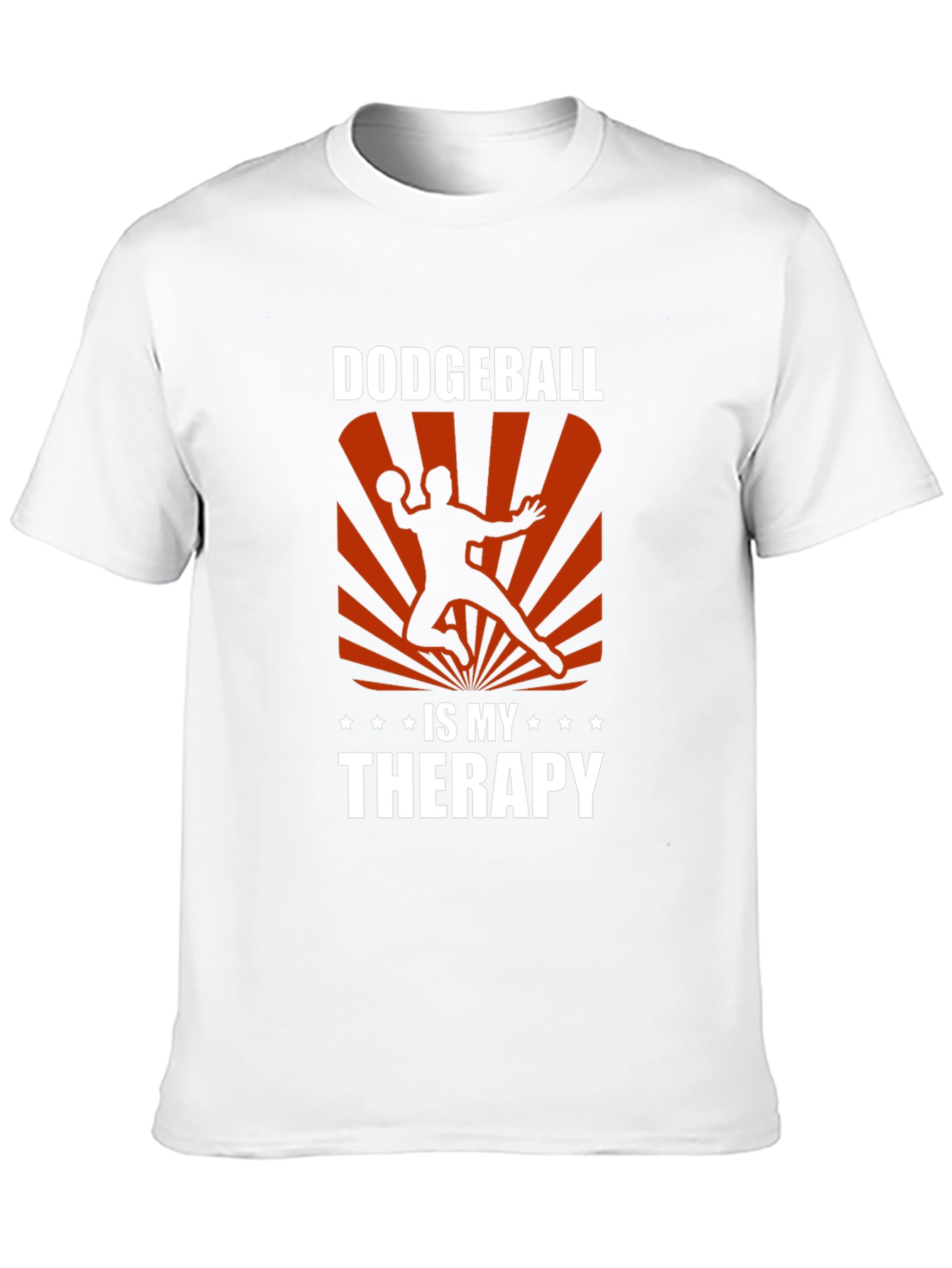 Dodgeball is My Therapy Graphic T-Shirt